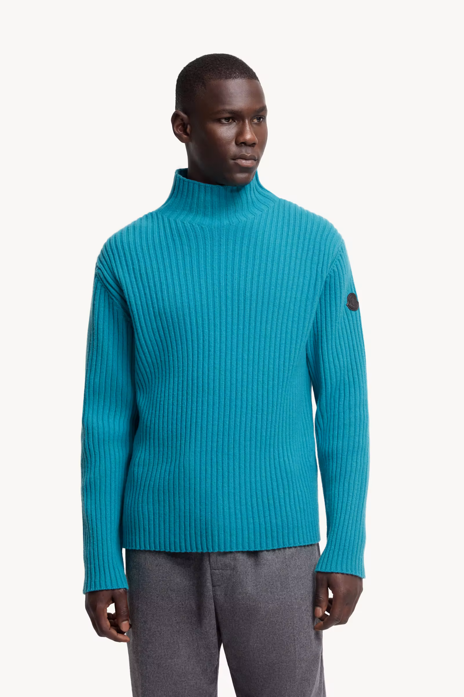 Wool & Cashmere Turtleneck Sweater