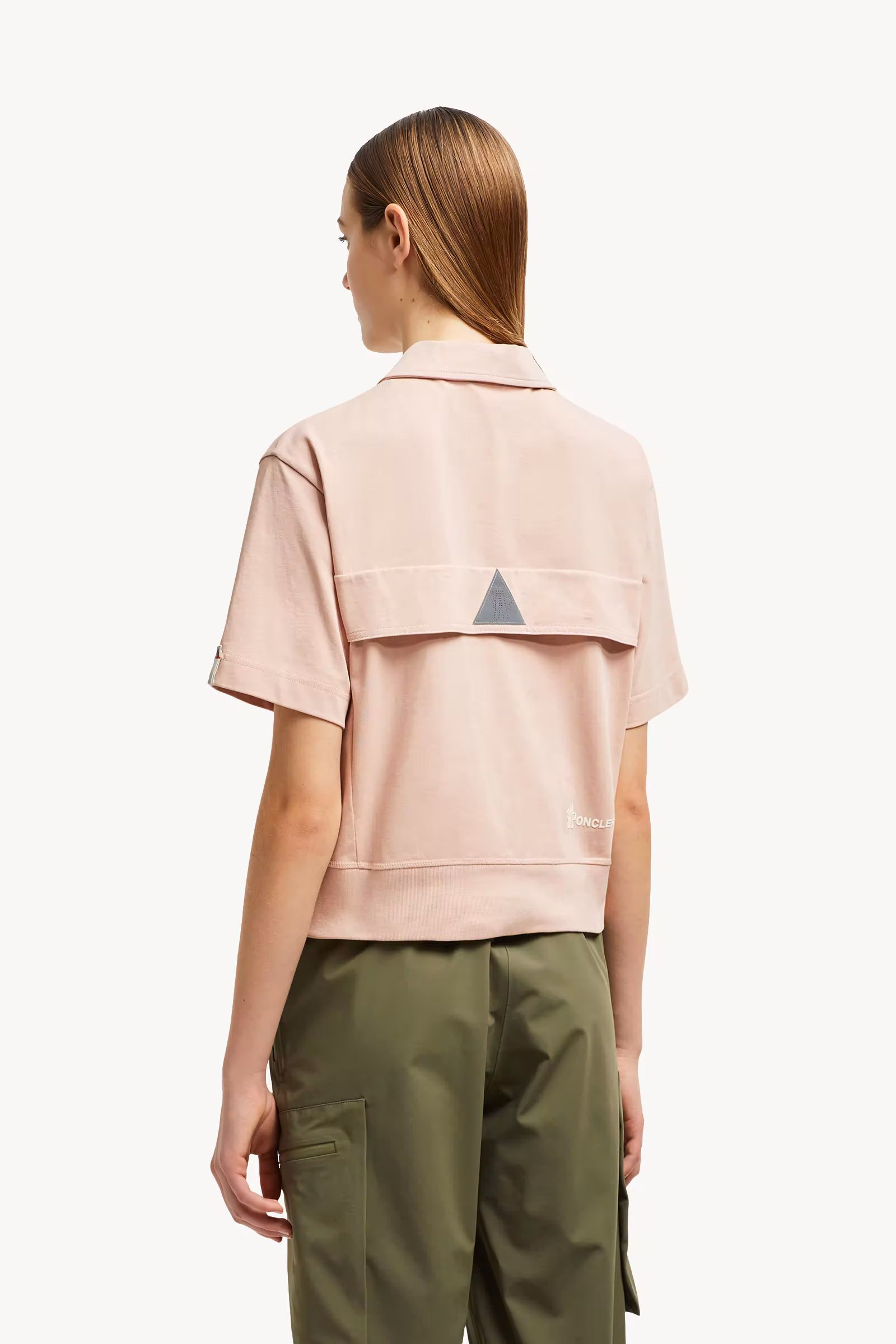 Logo Patch Cotton Polo Shirt