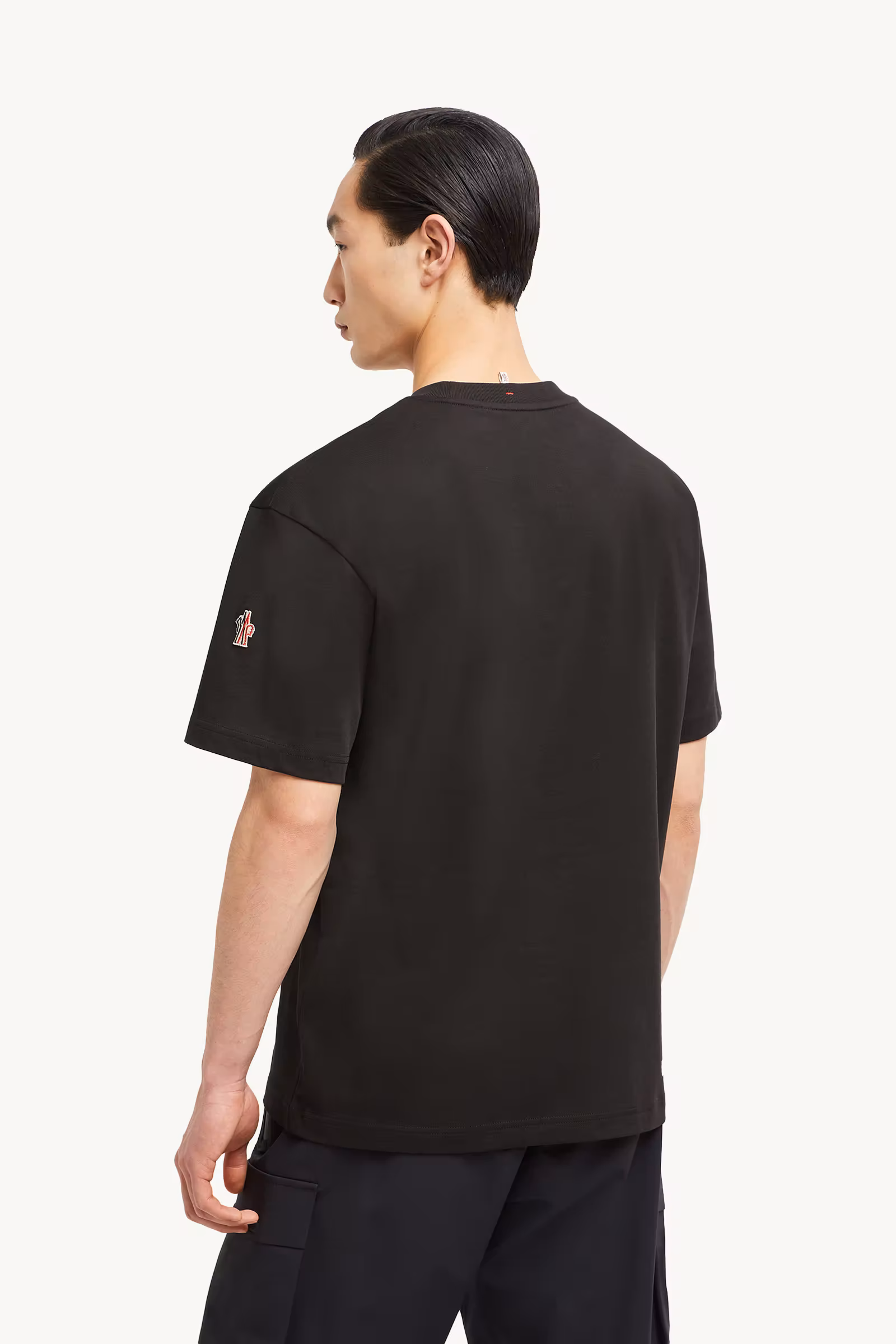 Mirrored Logo Cotton T-Shirt