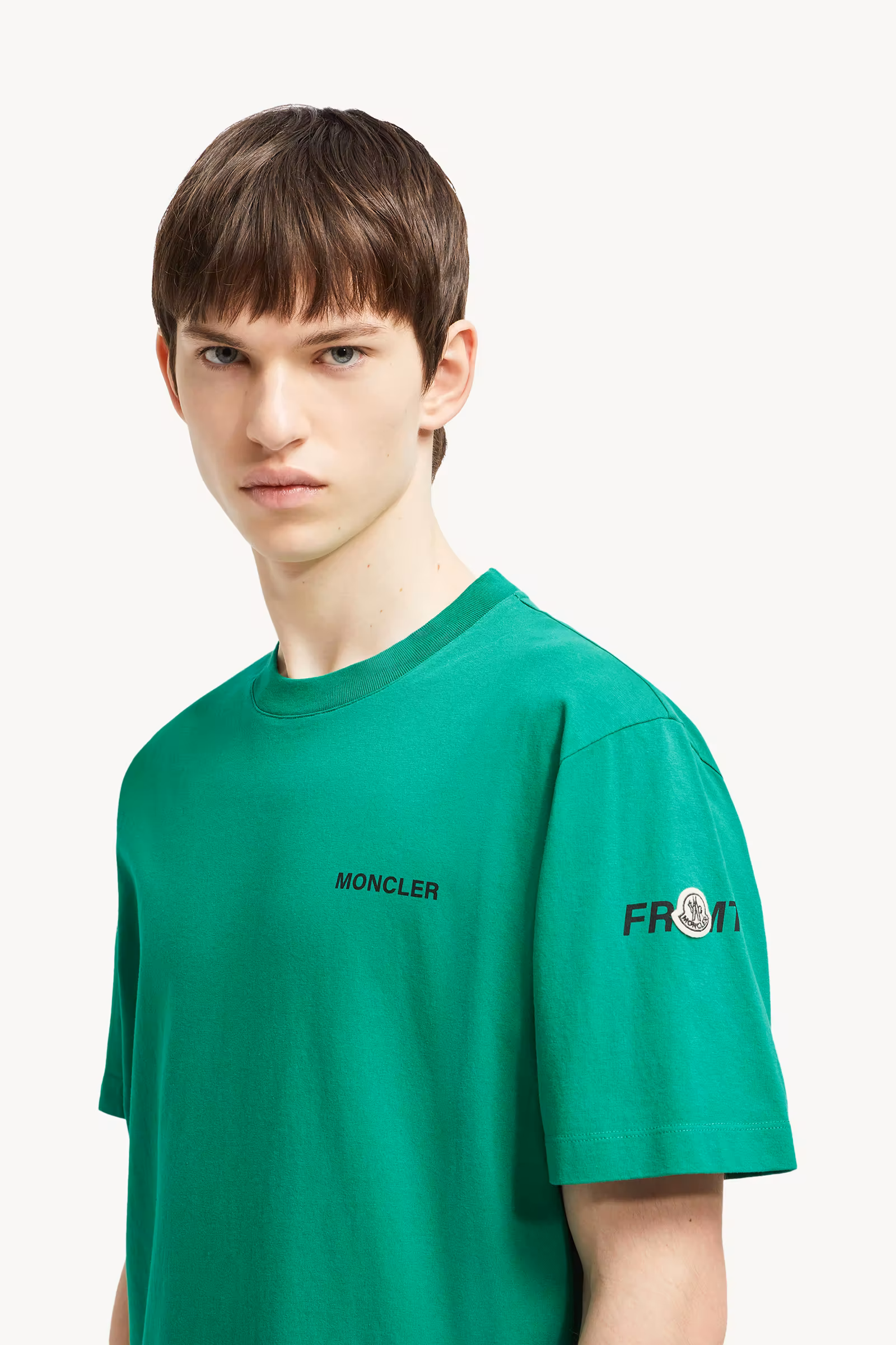 Moncler x FRGMT Maxi Logo Cotton T-Shirt