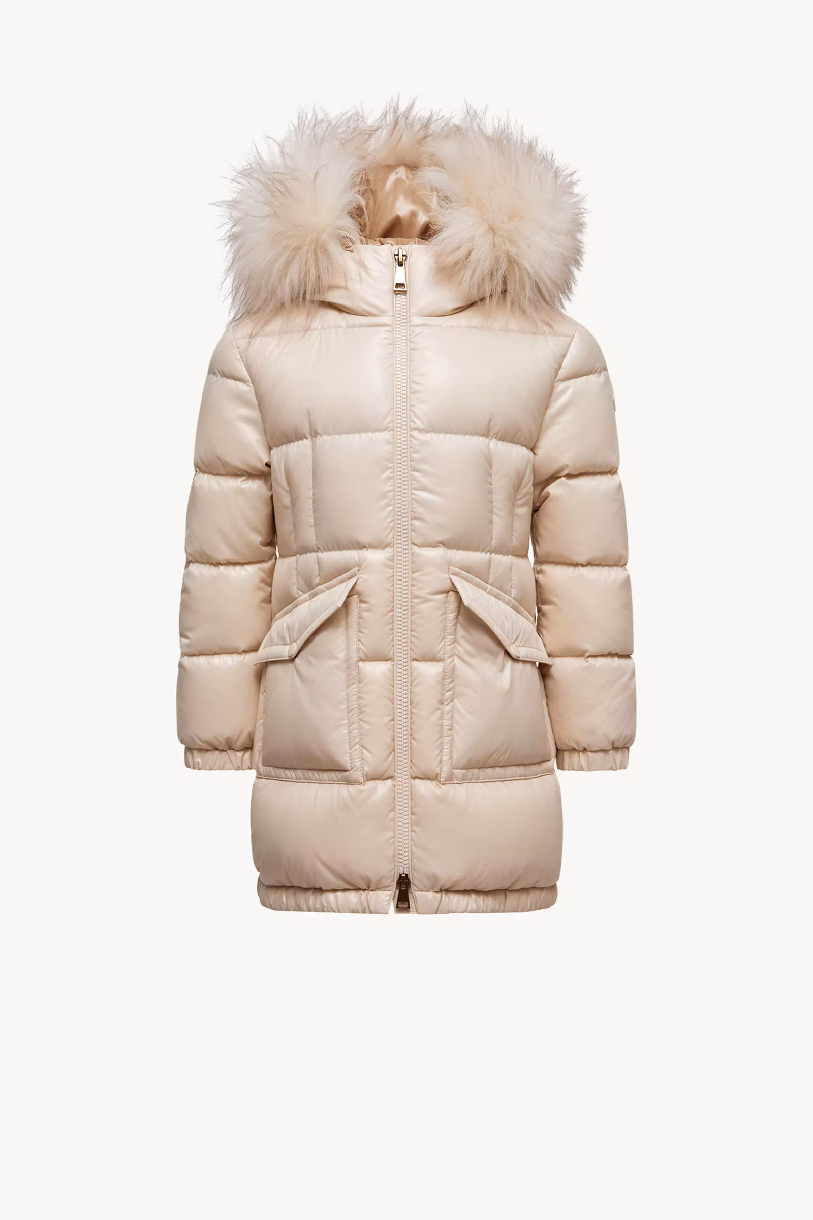 Aruna Shearling-Trimmed Hooded Down Jacket