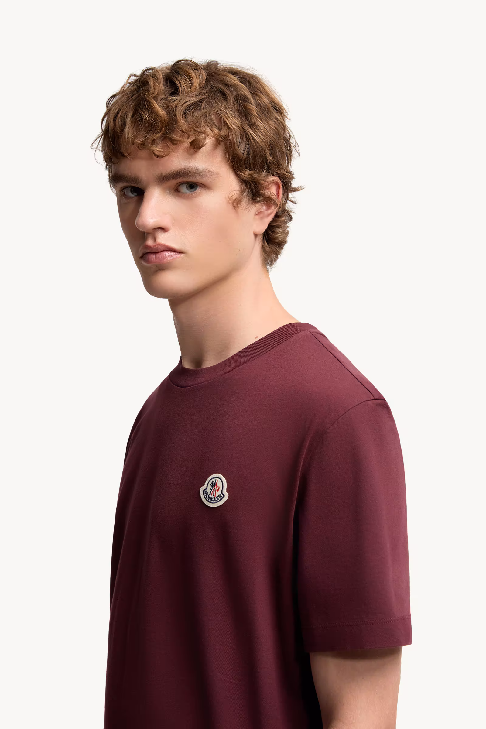 Logo Patch Cotton T-Shirt (Pack of Three)