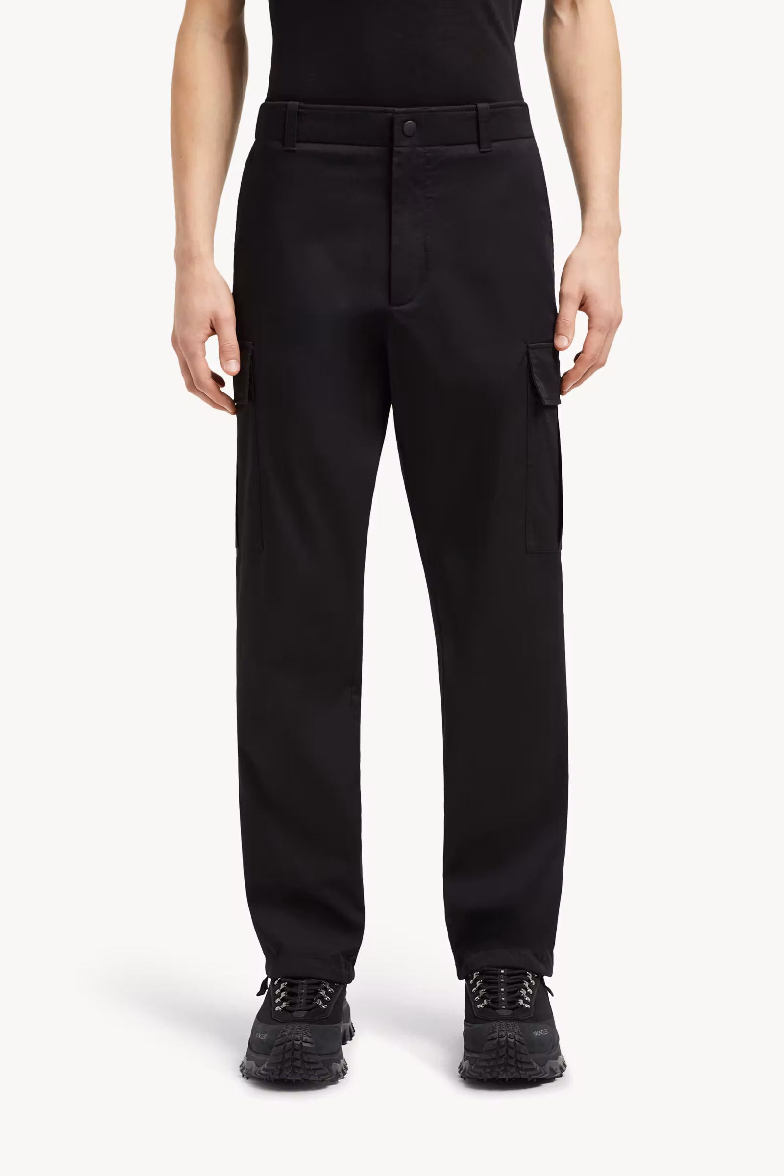 Cotton Gabardine Cargo Pants