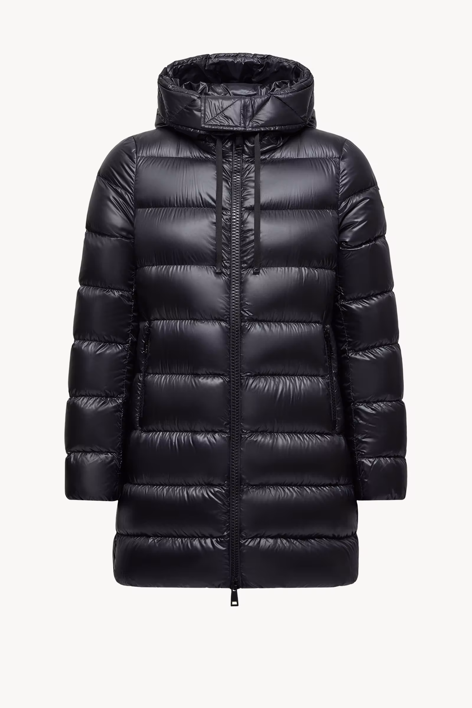 Suyen Hooded Mid-Length Down Jacket