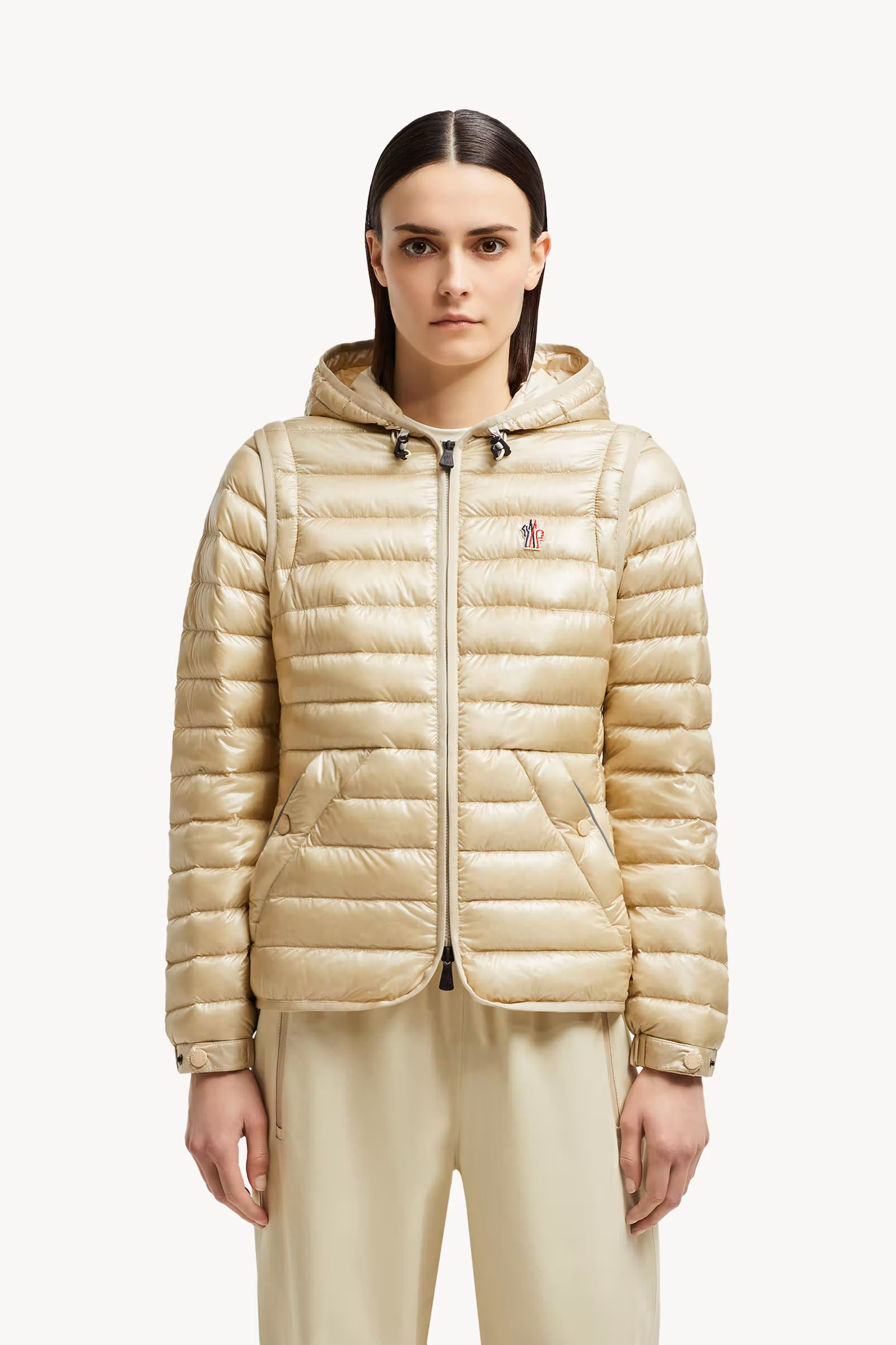 Karura 2-in-1 Hooded Short Down Jacket