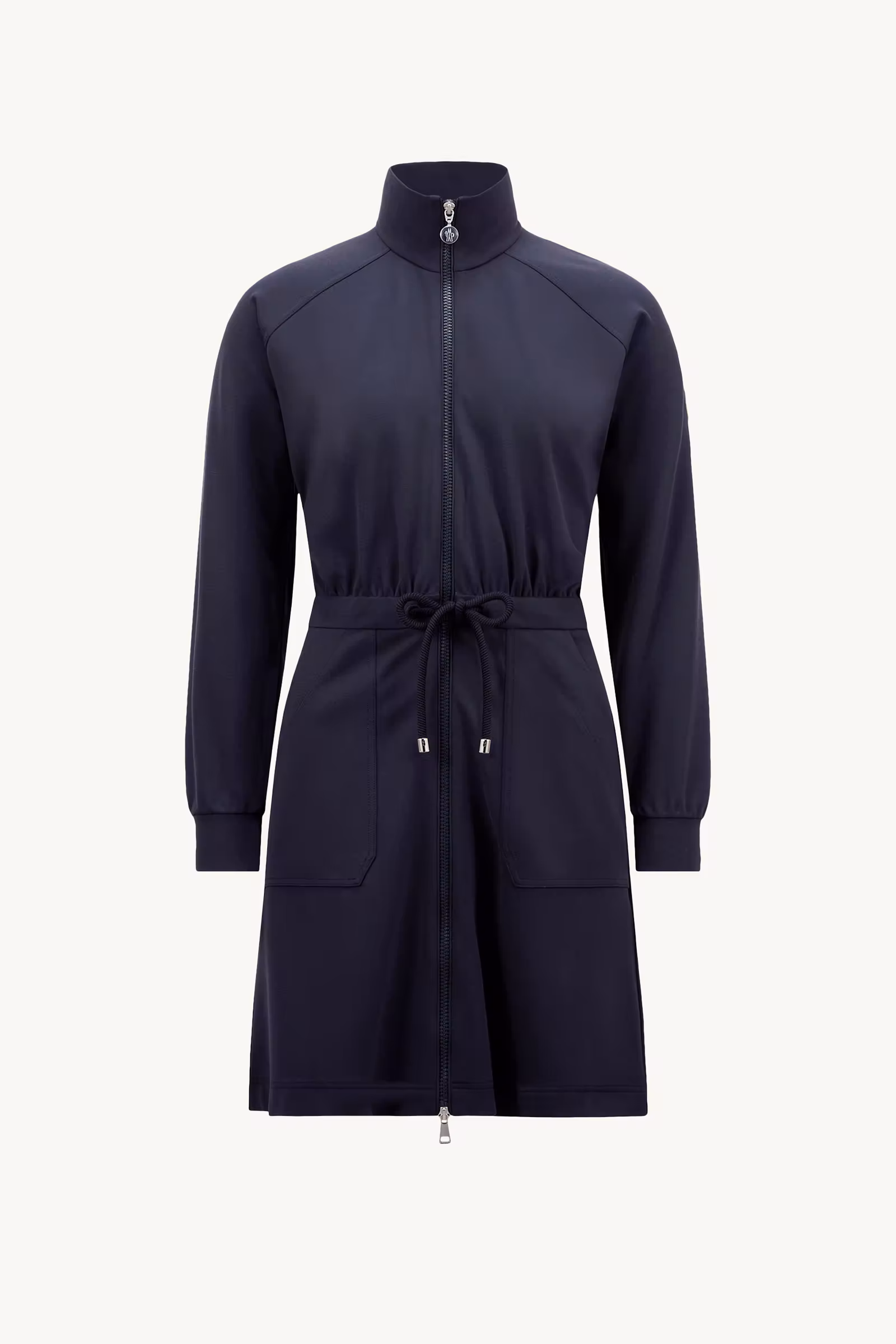 Zip-Up Mini Dress