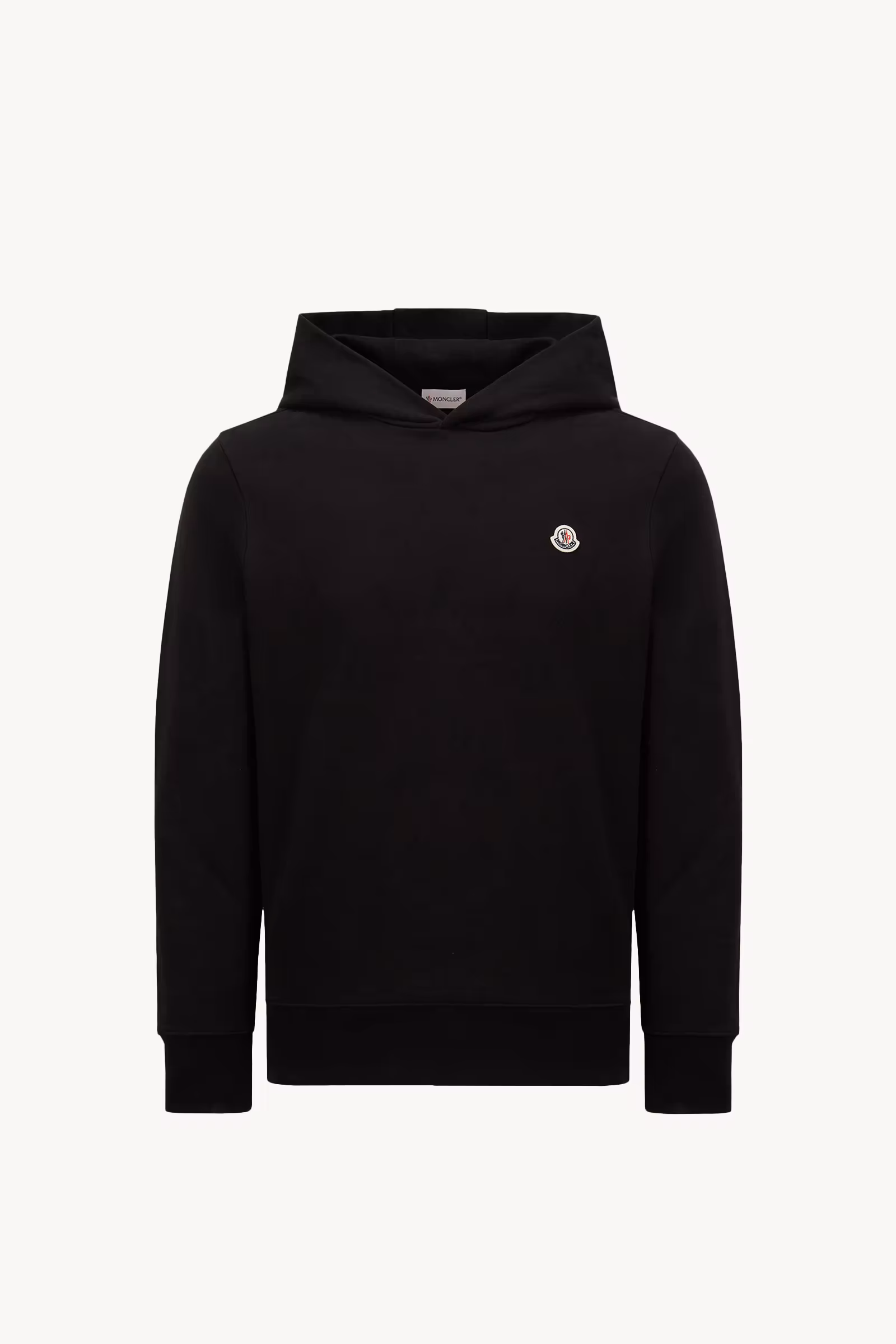 Logo Patch Cotton Hoodie