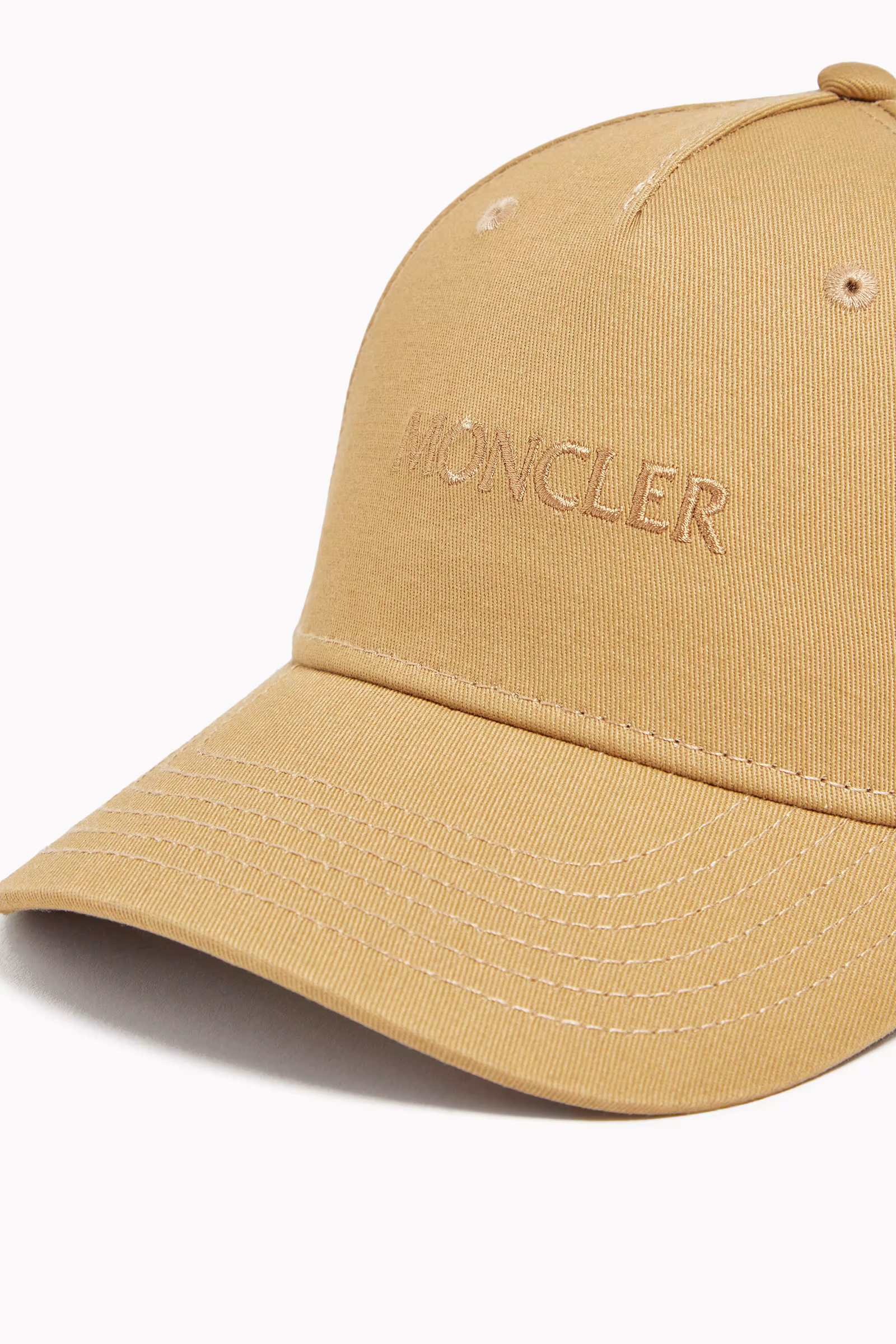 Embroidered Logo Gabardine Baseball Cap
