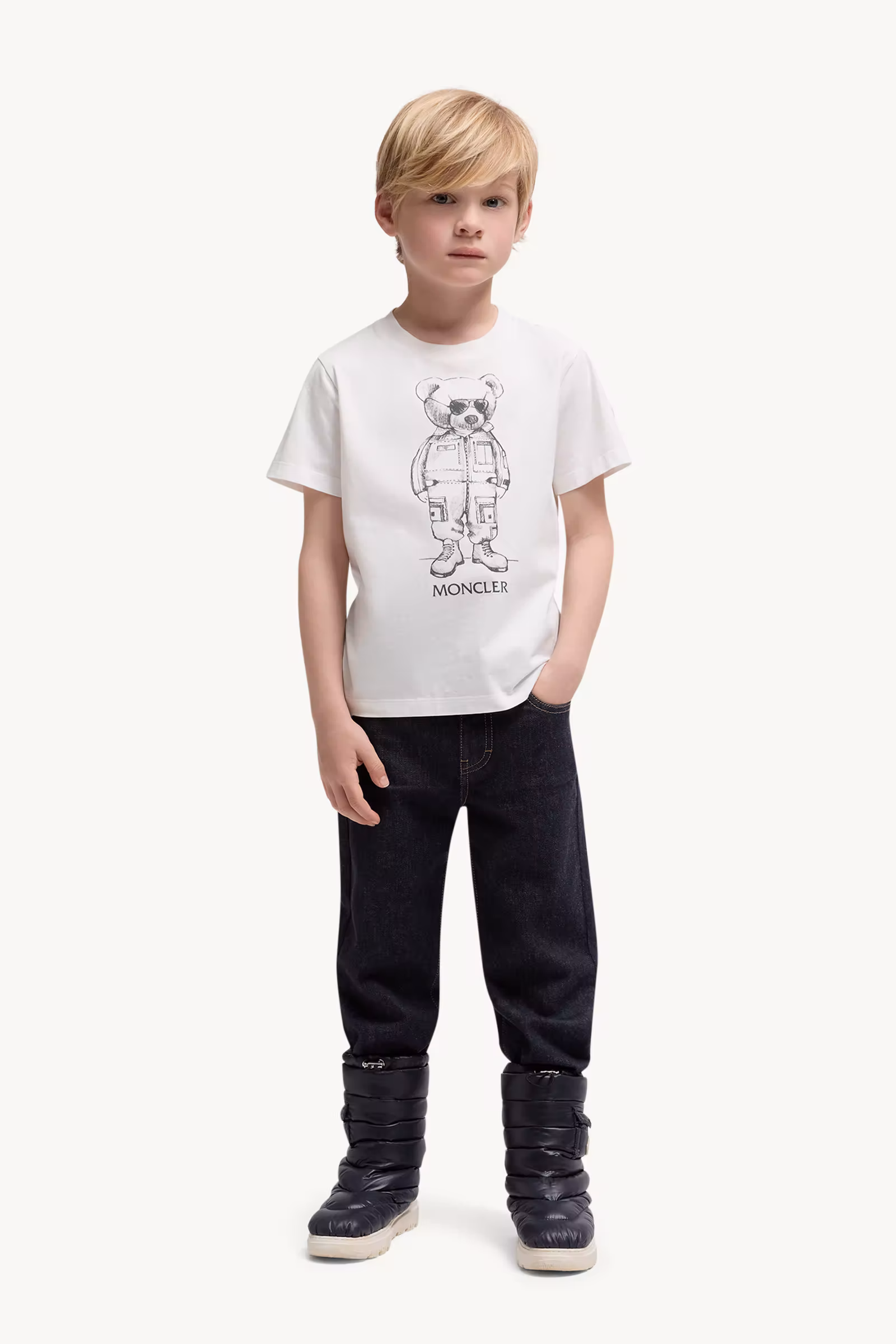 Printed Motif Cotton T-Shirt