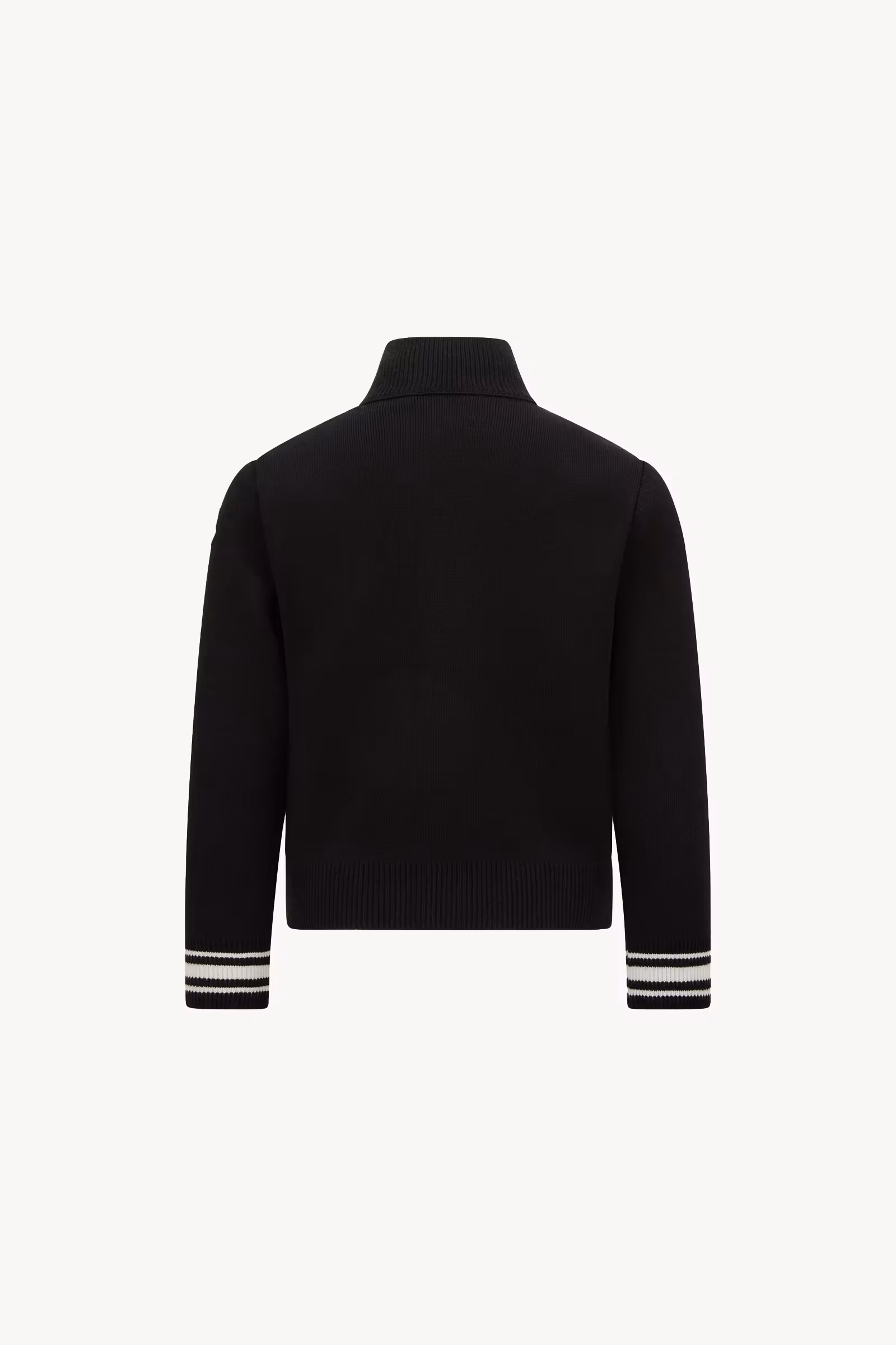 Padded Cotton Zip-Up Cardigan