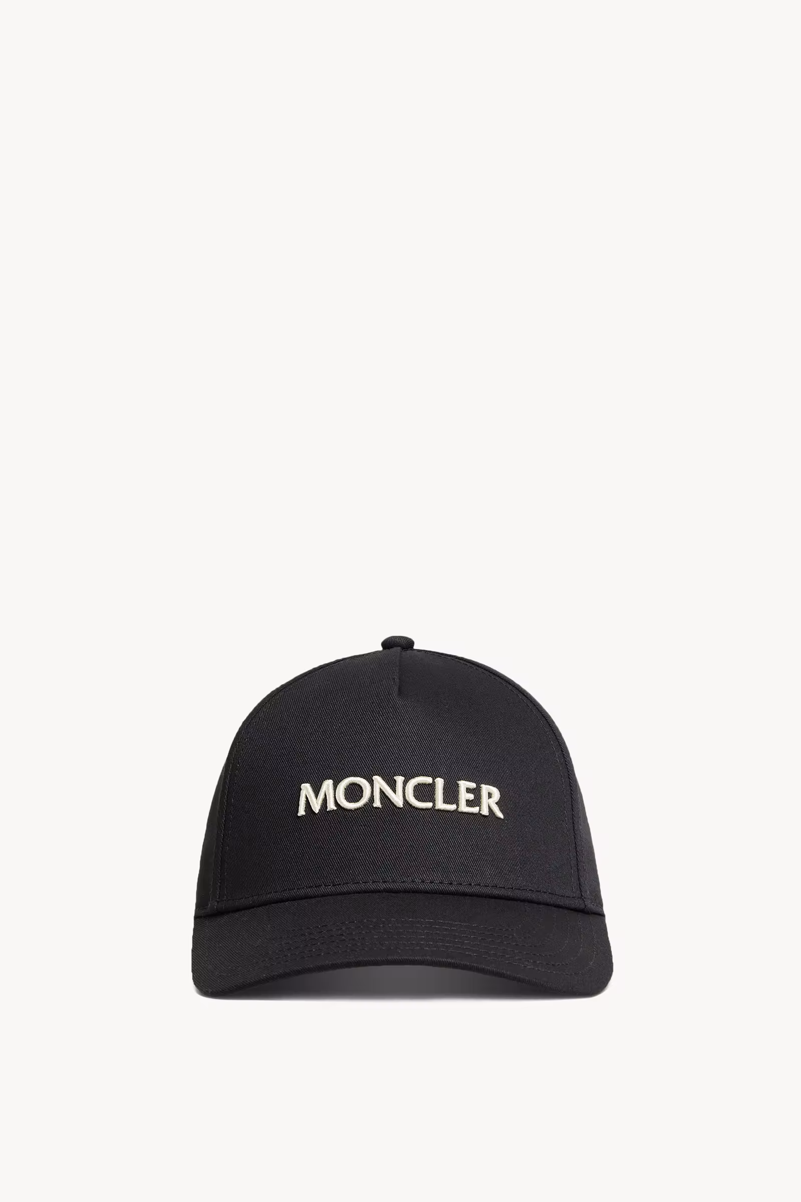 Embroidered Logo Gabardine Baseball Cap