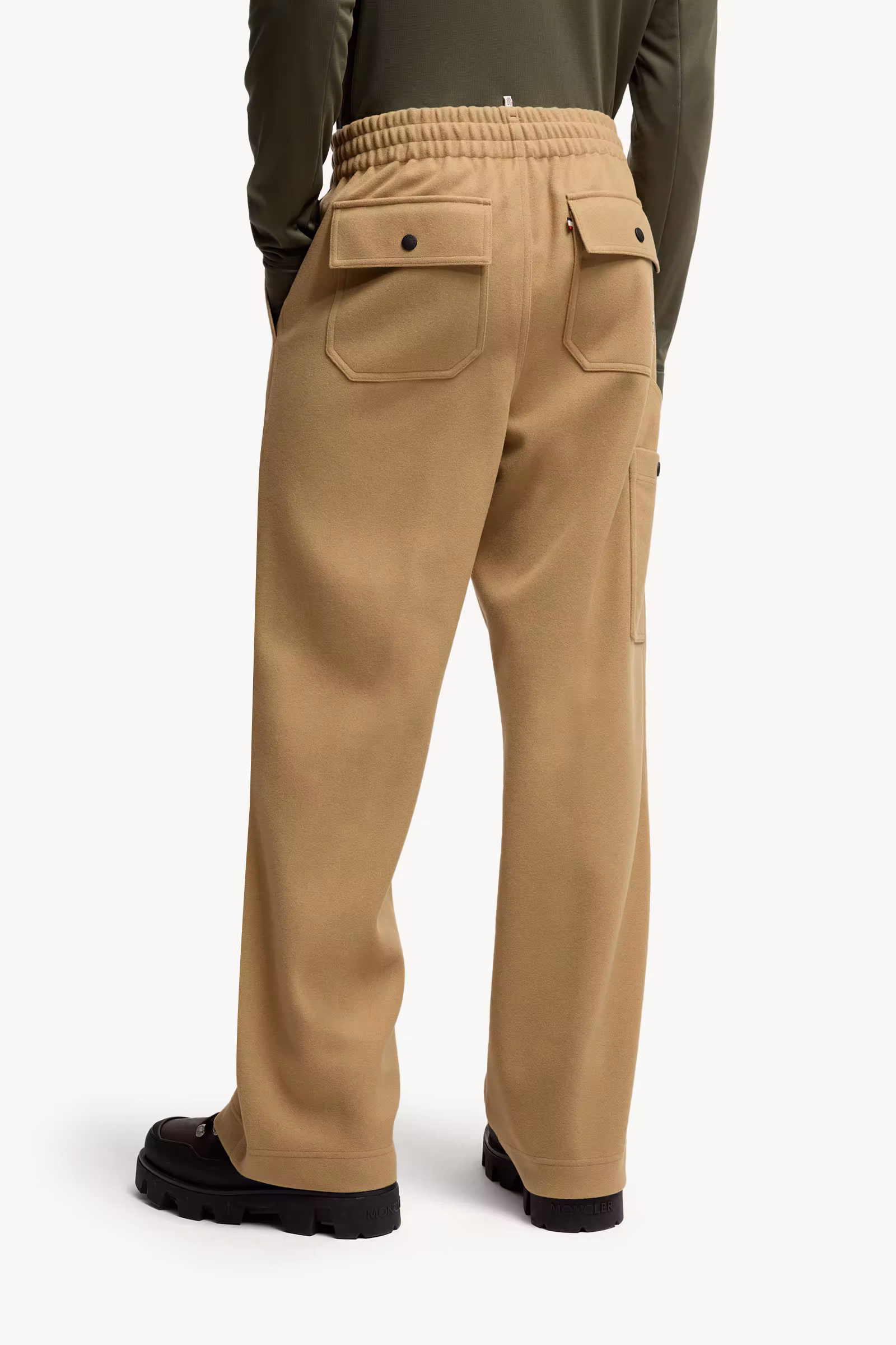 Embossed Logo Cotton Sweatpants