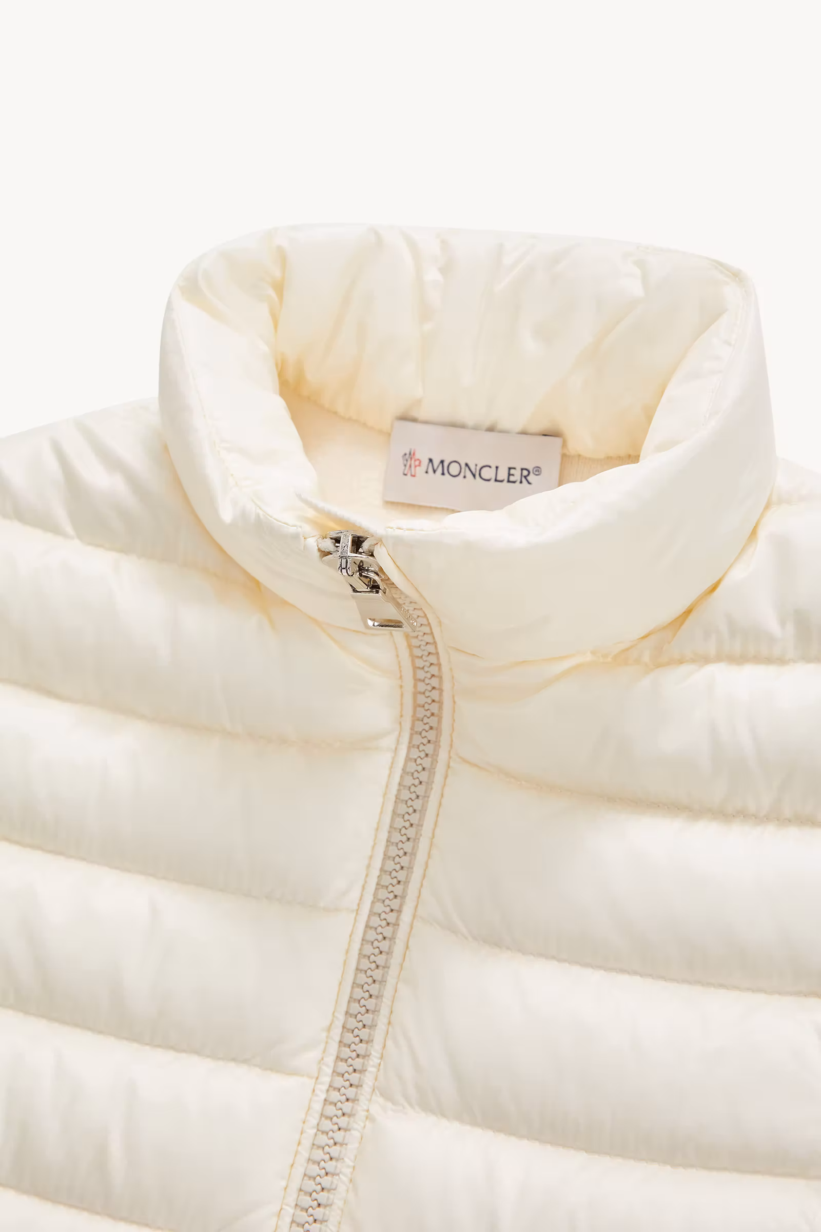 Padded Wool Zip-Up Cardigan