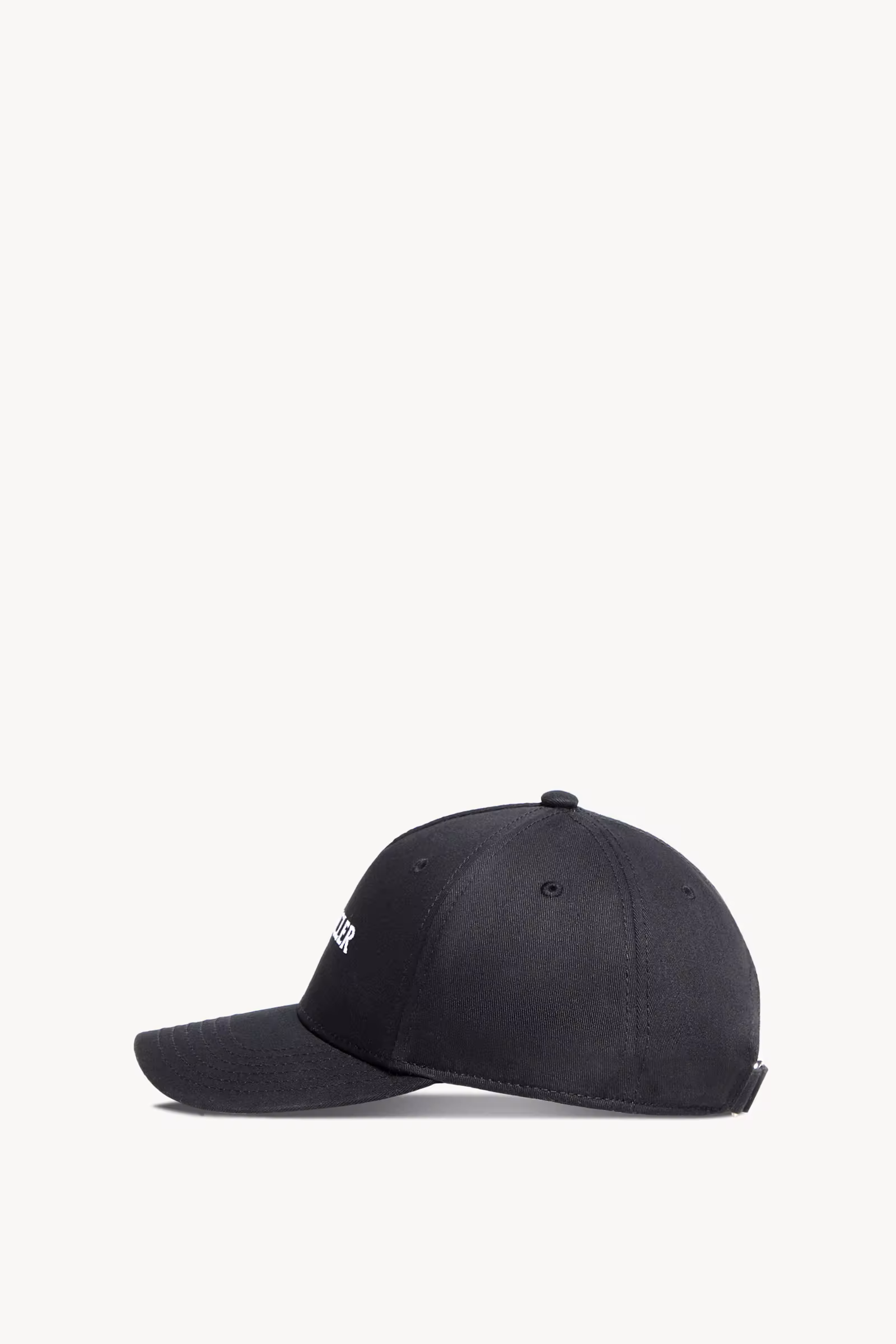 Embroidered Logo Gabardine Baseball Cap