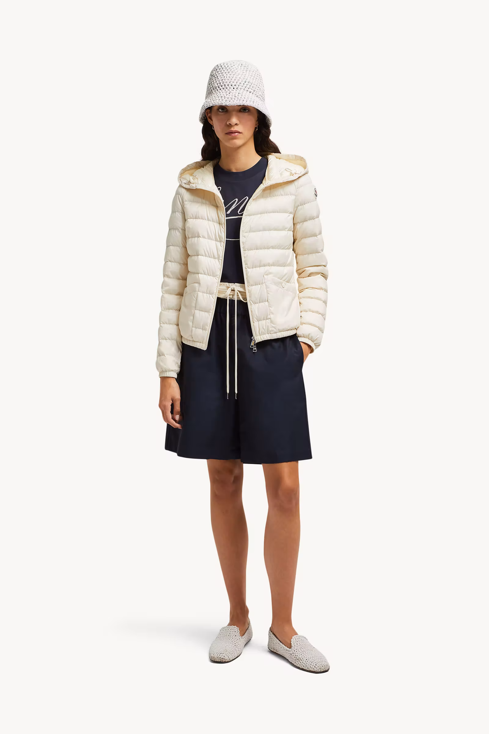 Hede Hooded Short Down Jacket