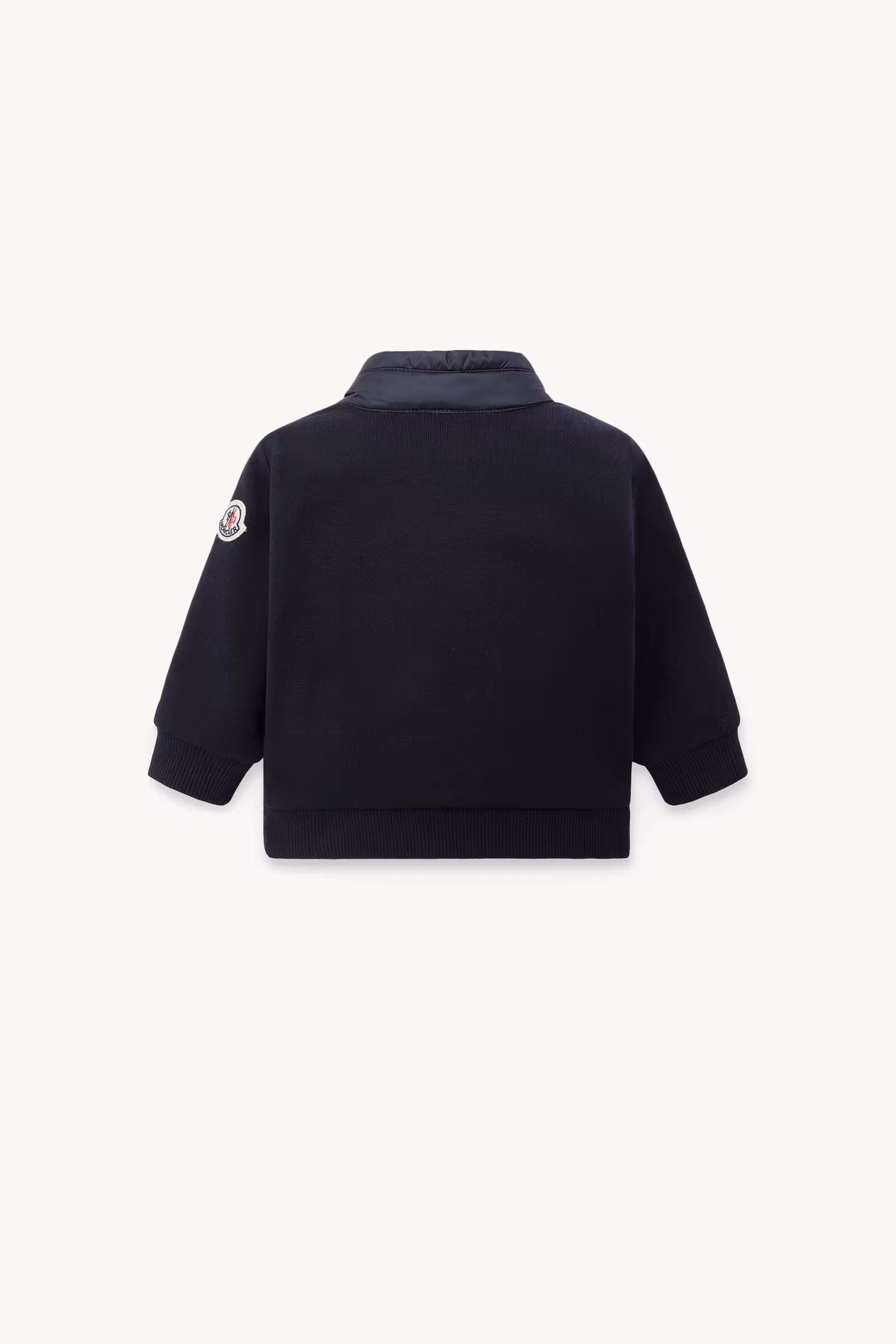 Padded Cotton Zip-Up Sweatshirt