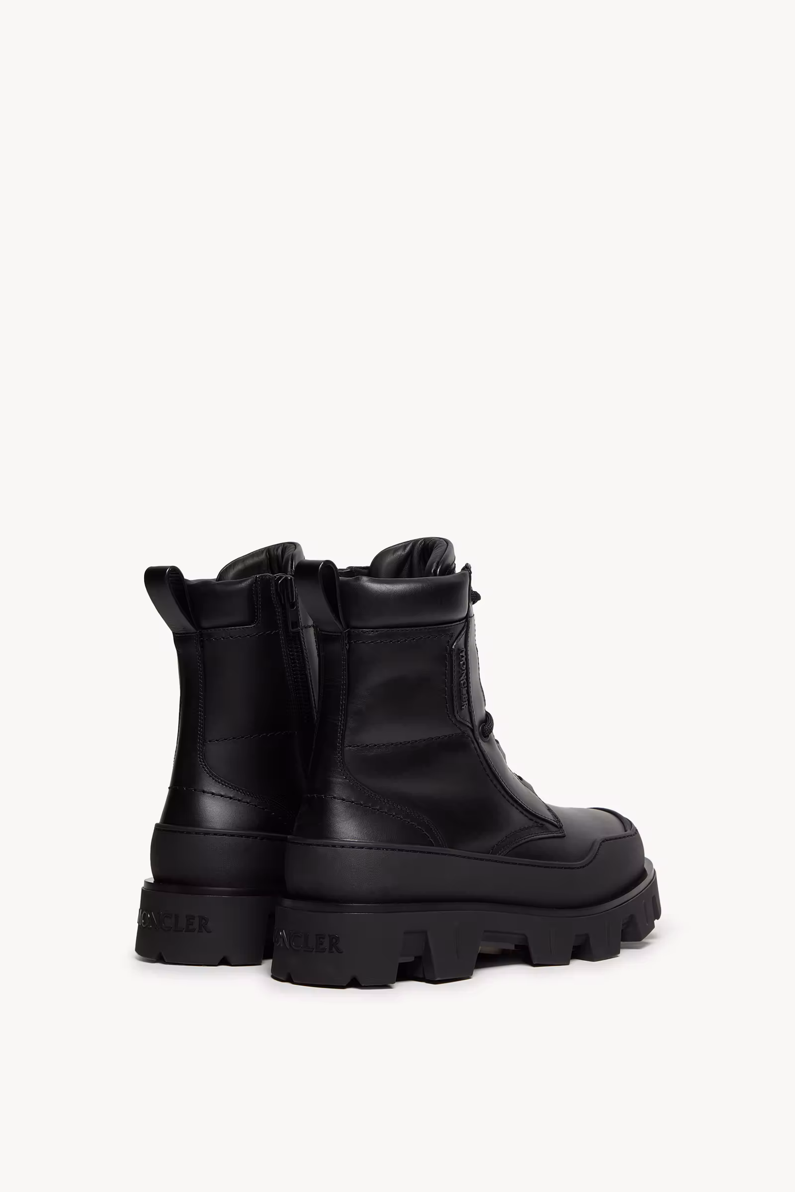 Peak Path Leather Lace-Up Boots