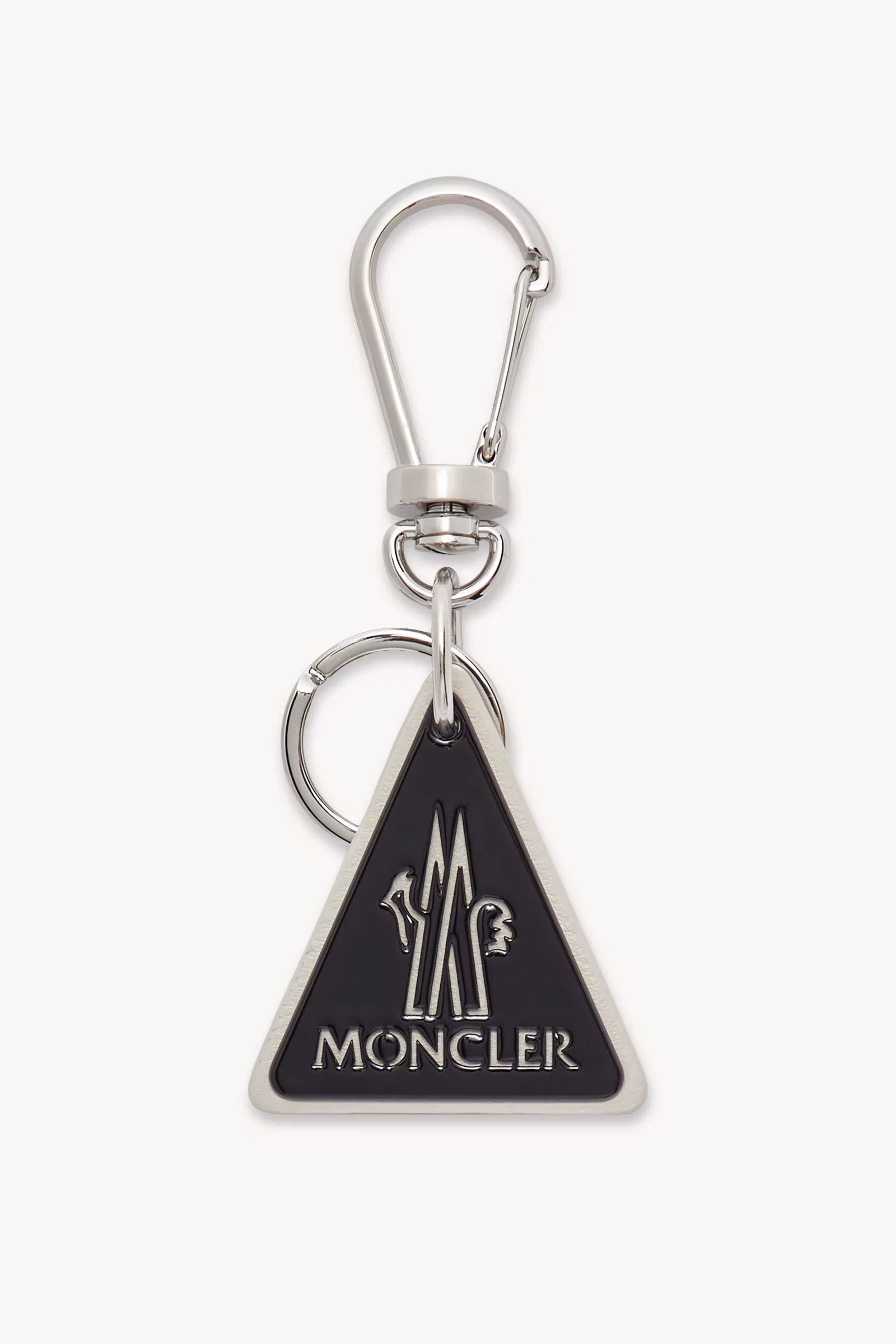 Logo Leather Key Ring