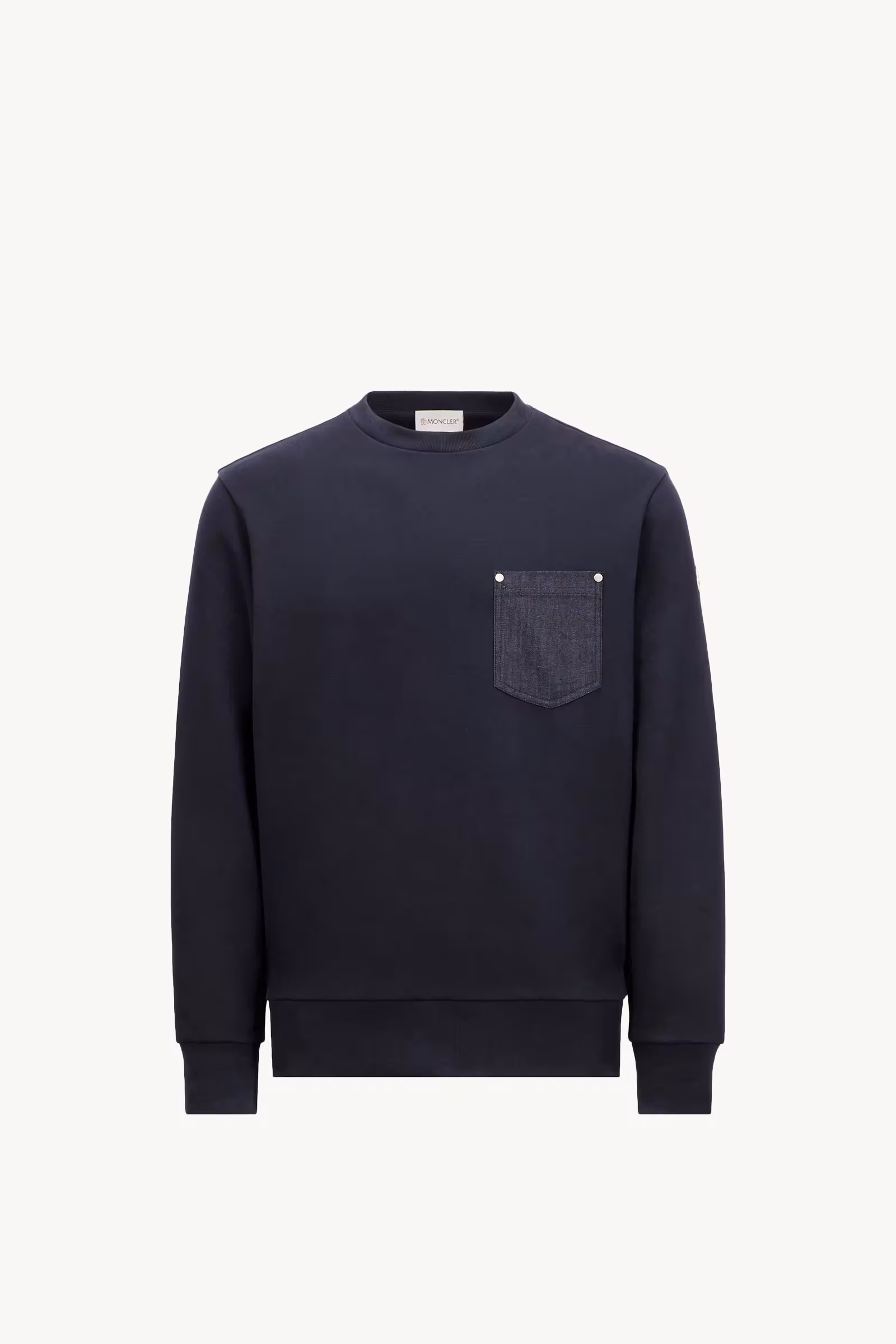 Cotton & Denim Sweatshirt