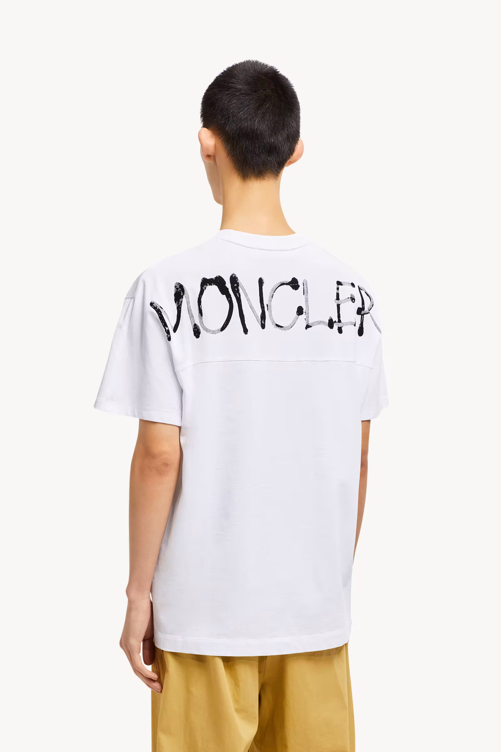 Graffiti Logo Cotton T-Shirt
