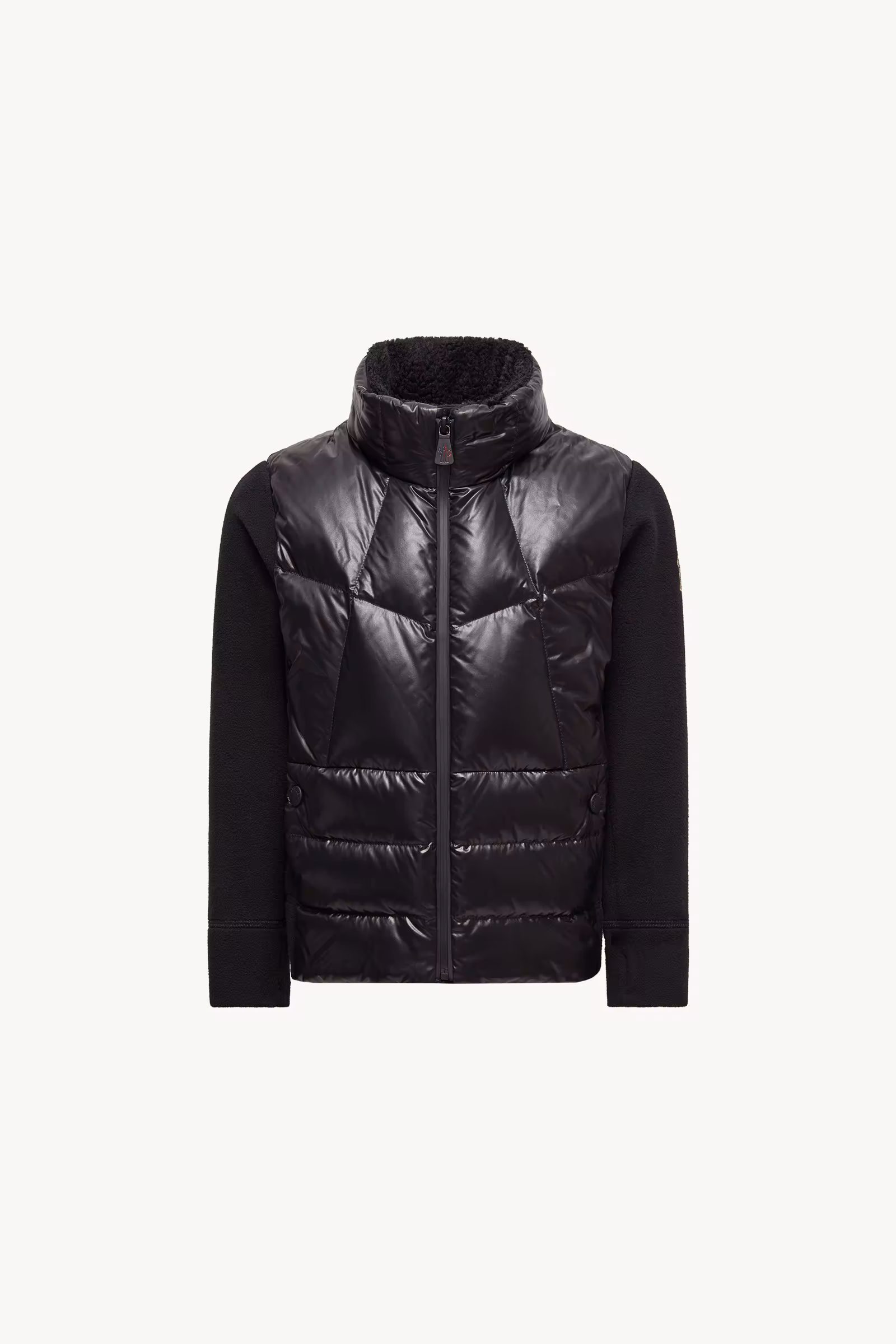 Padded Fleece Zip-Up Sweatshirt