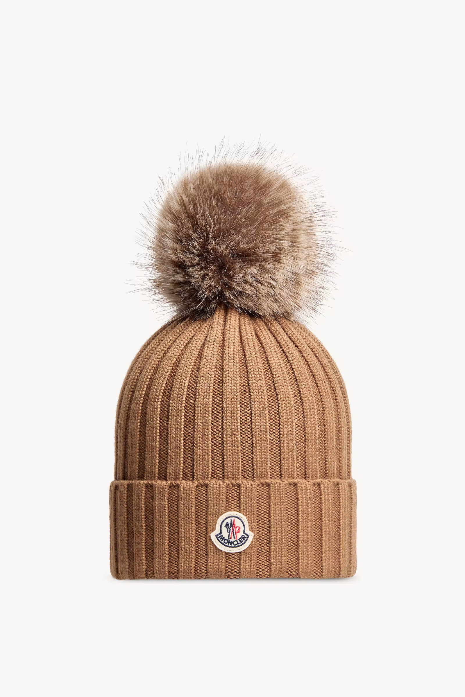 Wool Beanie with Pom Pom