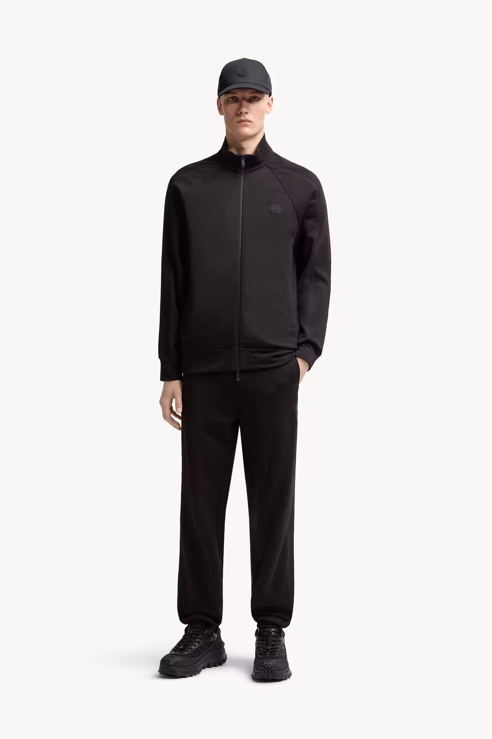 Cotton Zip-Up Sweatshirt