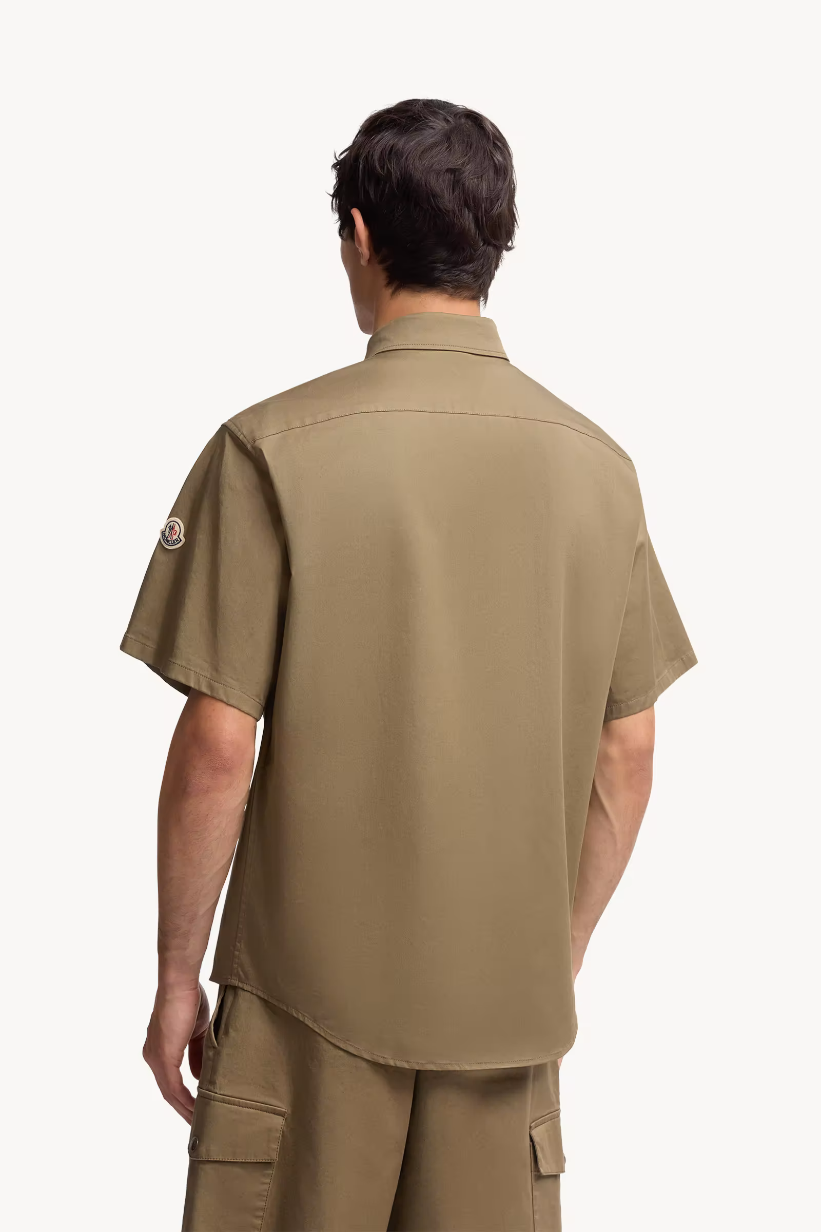Cotton Gabardine Short Sleeve Shirt