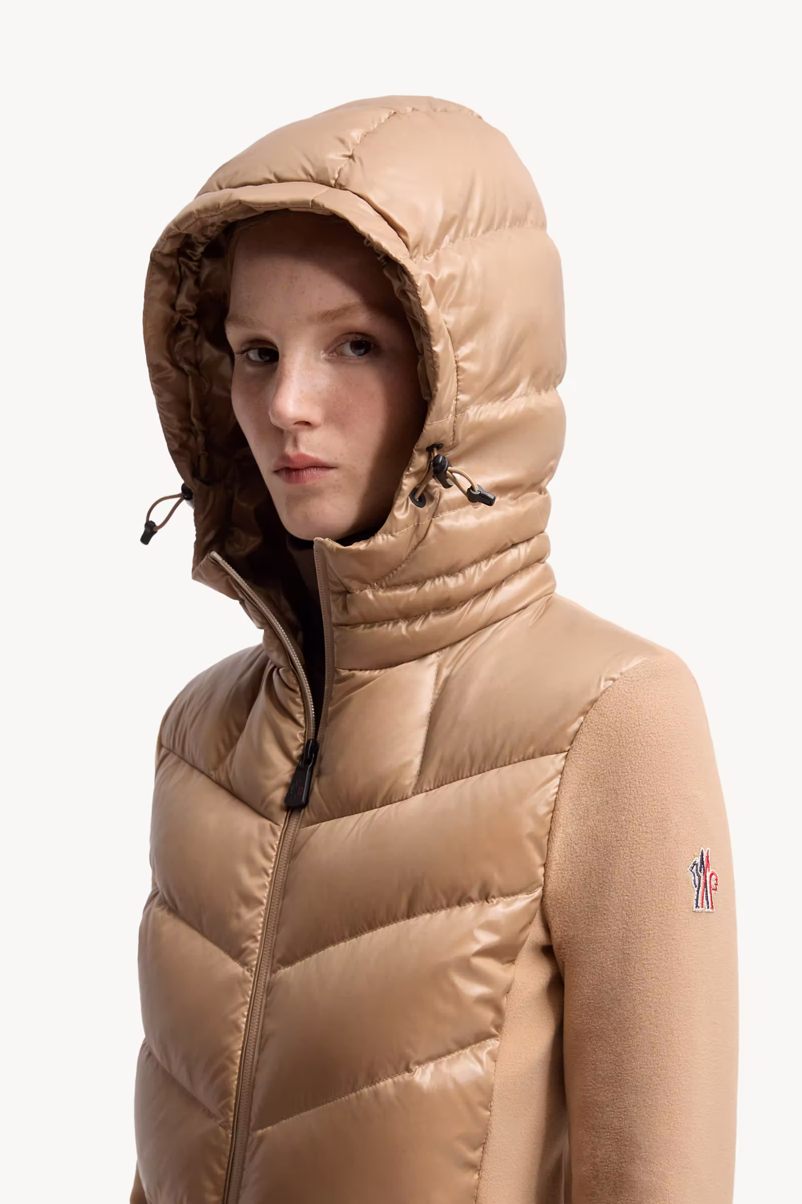 Padded Zip-Up Hoodie