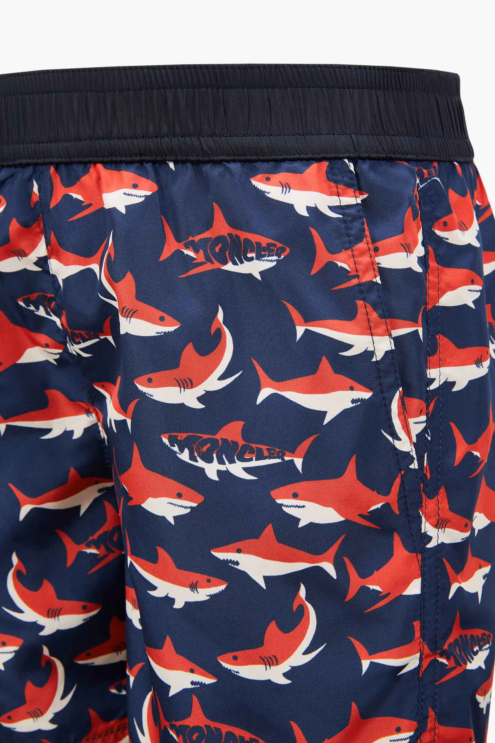 Shark Print Swim Shorts