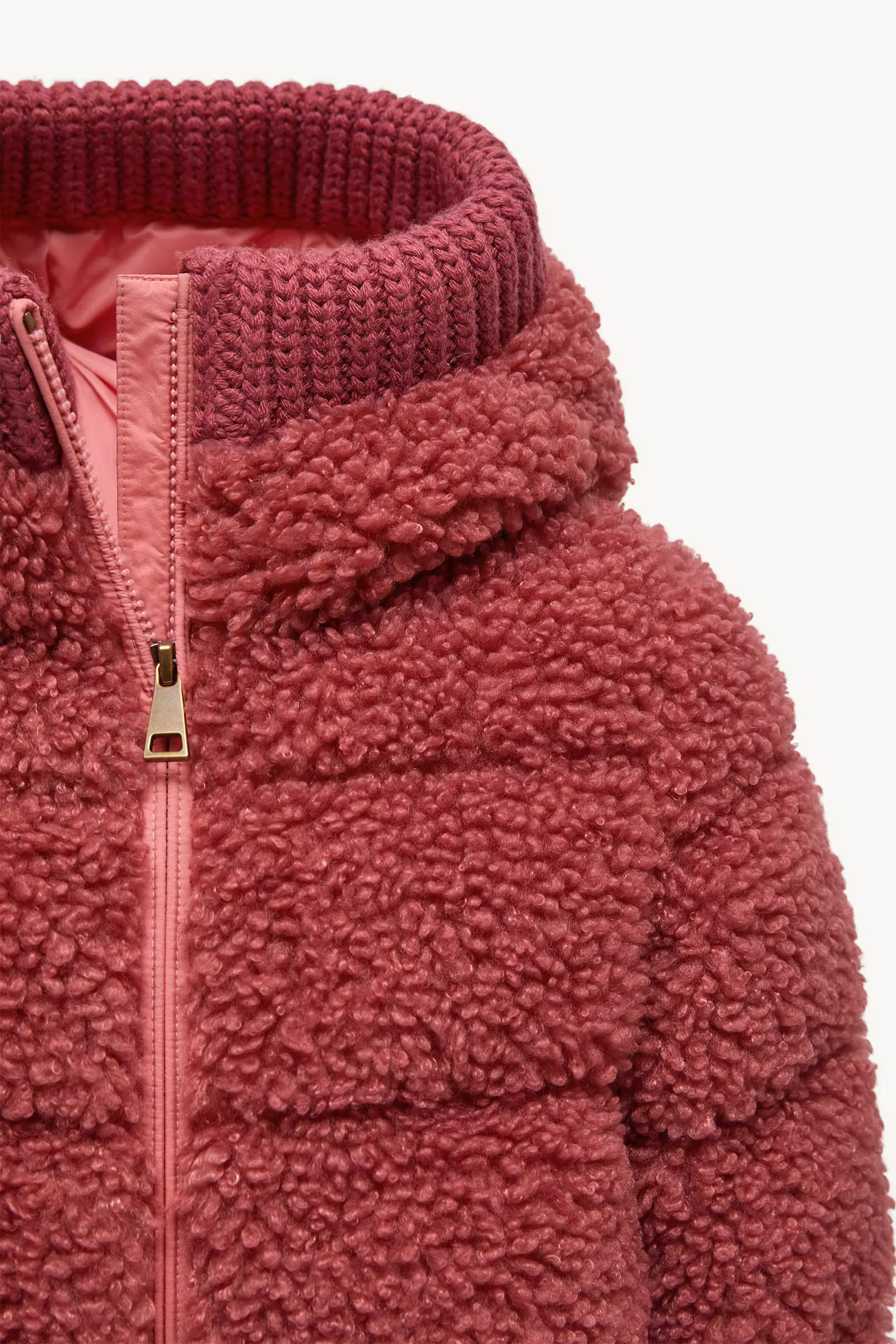 Adalbertas Teddy Hooded Down Jacket