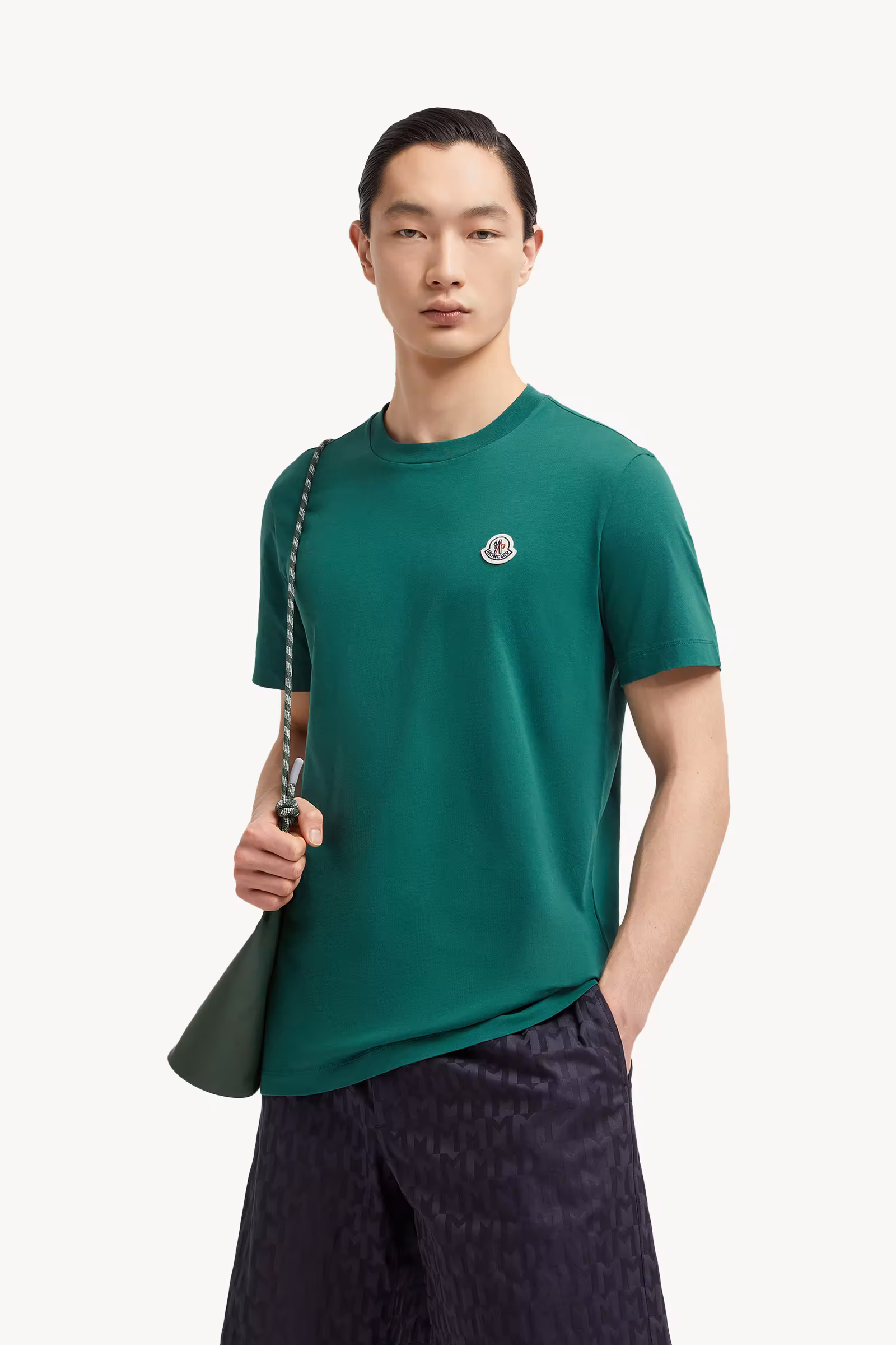 Logo Patch Cotton T-Shirt (Pack of Three)