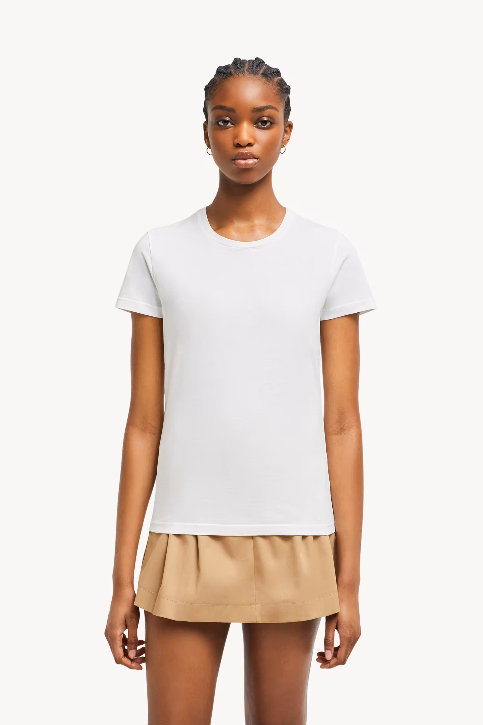 Logo Patch Cotton Jersey T-Shirt