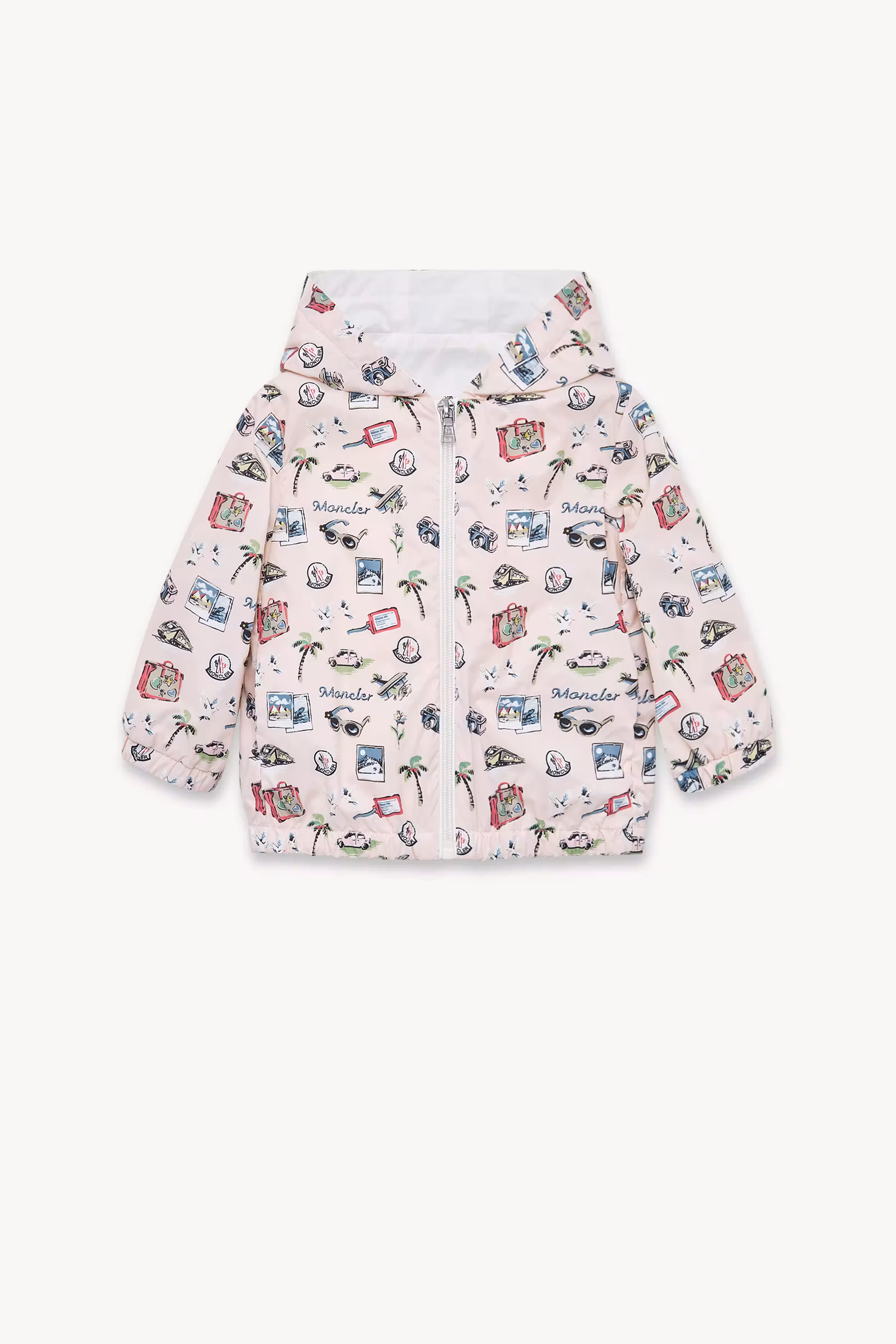 Hilda Printed Hooded Jacket