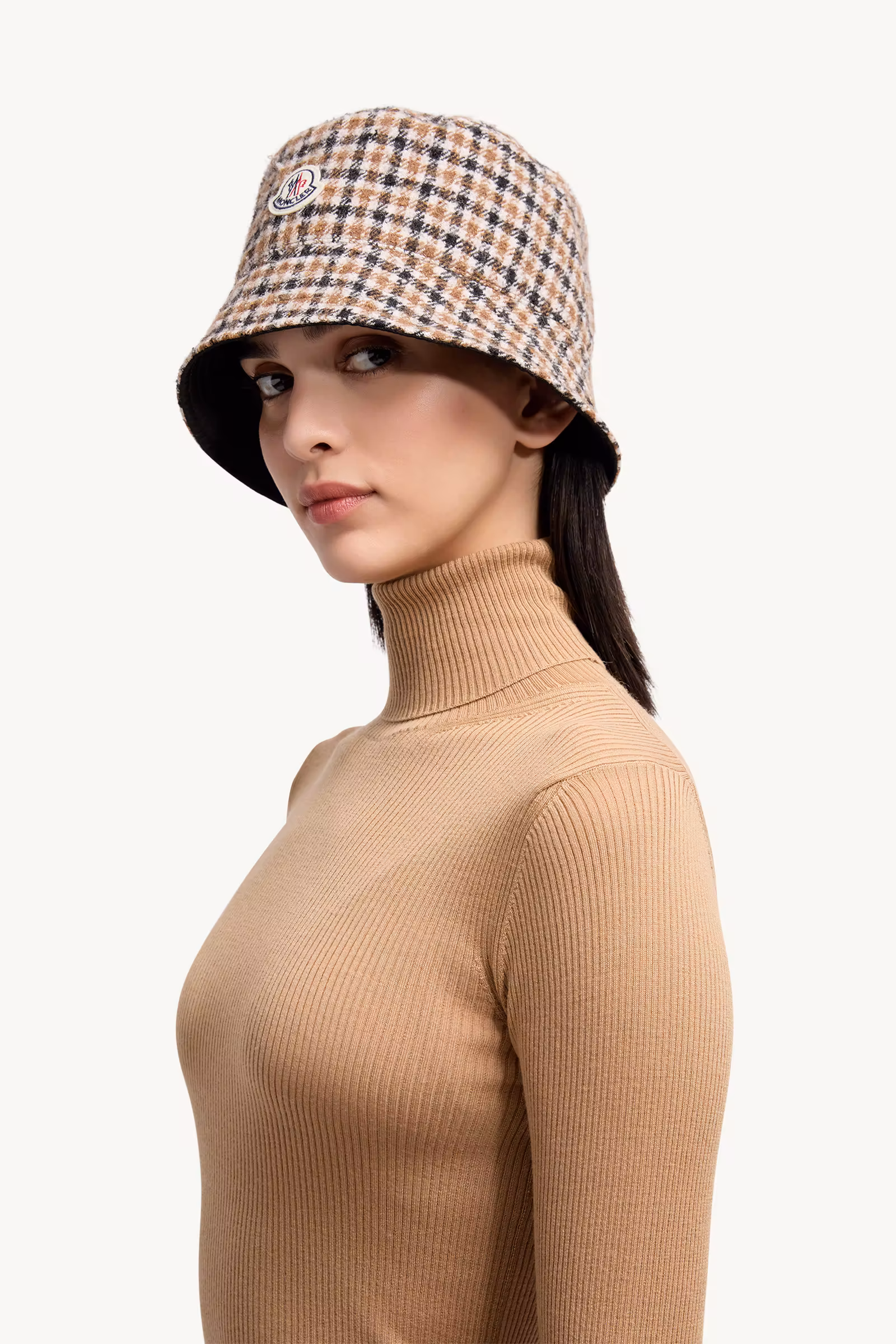 Logo Wool Turtleneck Sweater