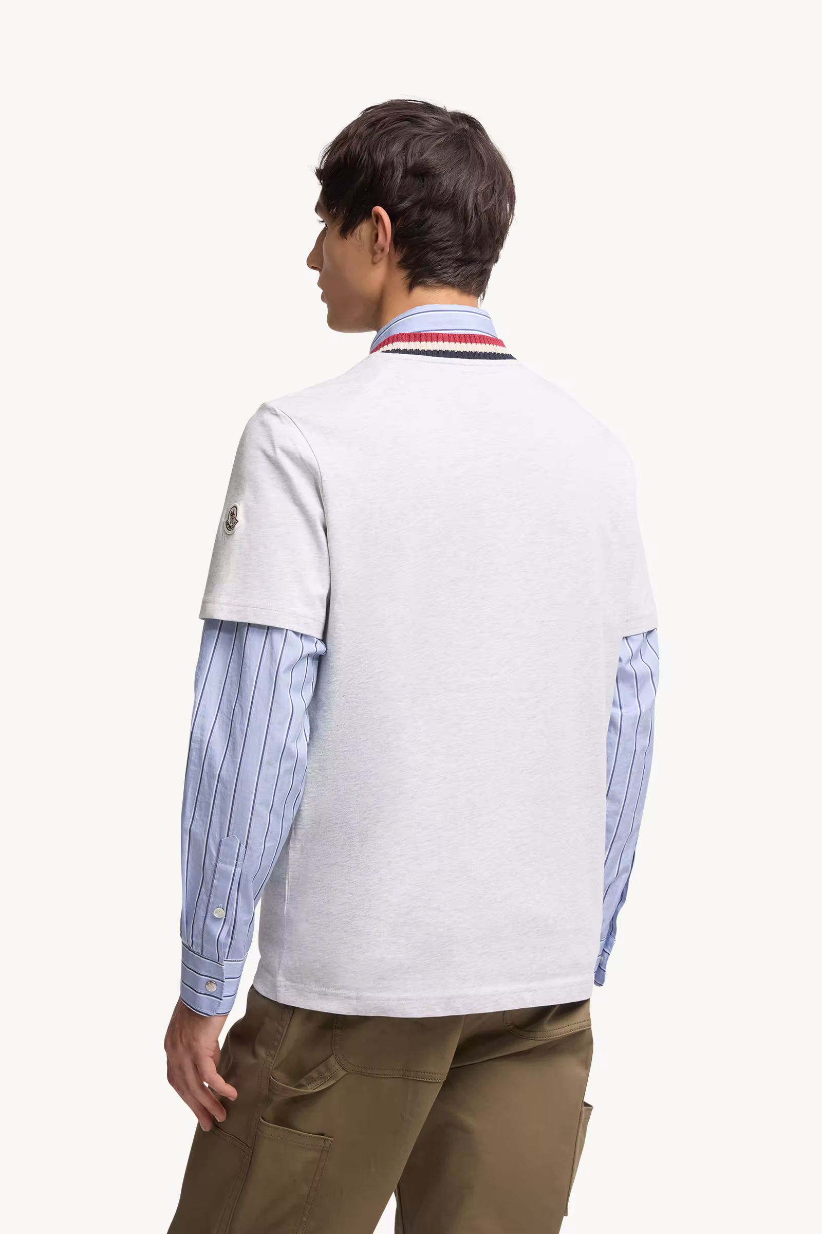Embroidered Logo Cotton T-Shirt