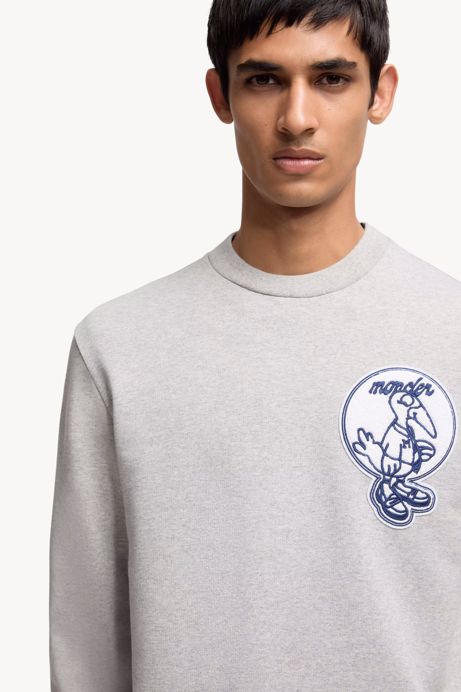 Mascot Patch Cotton Sweatshirt