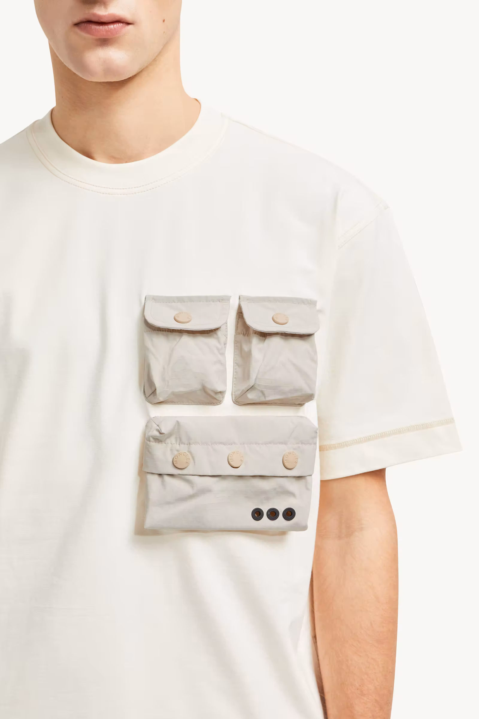 Cotton T-shirt with Pockets