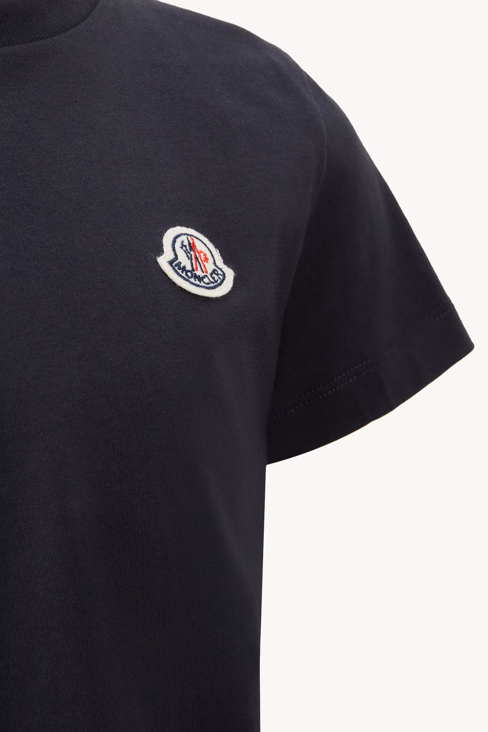 Logo Patch Cotton T-Shirt (Pack of Three)