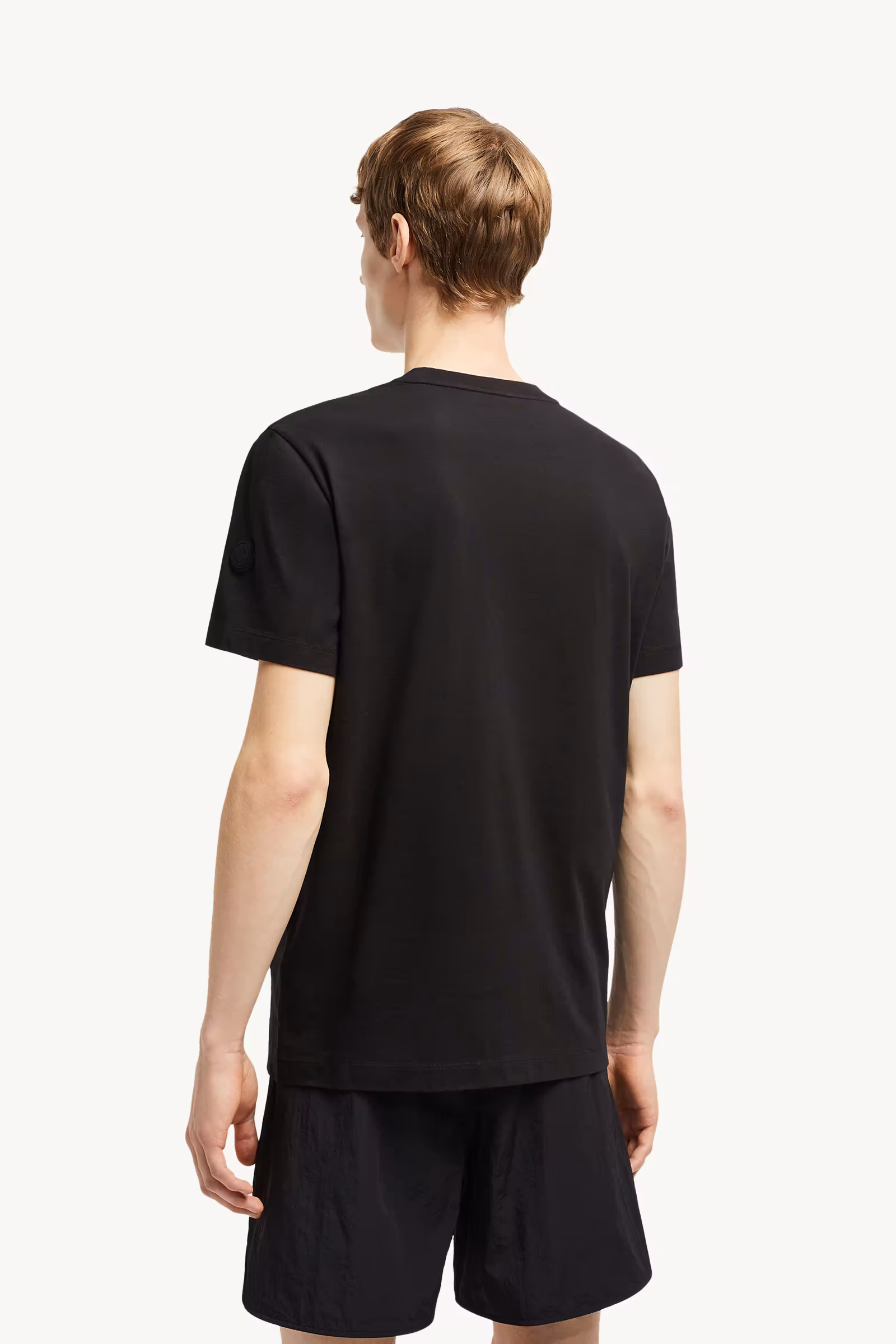 Blurred Logo Cotton T-Shirt