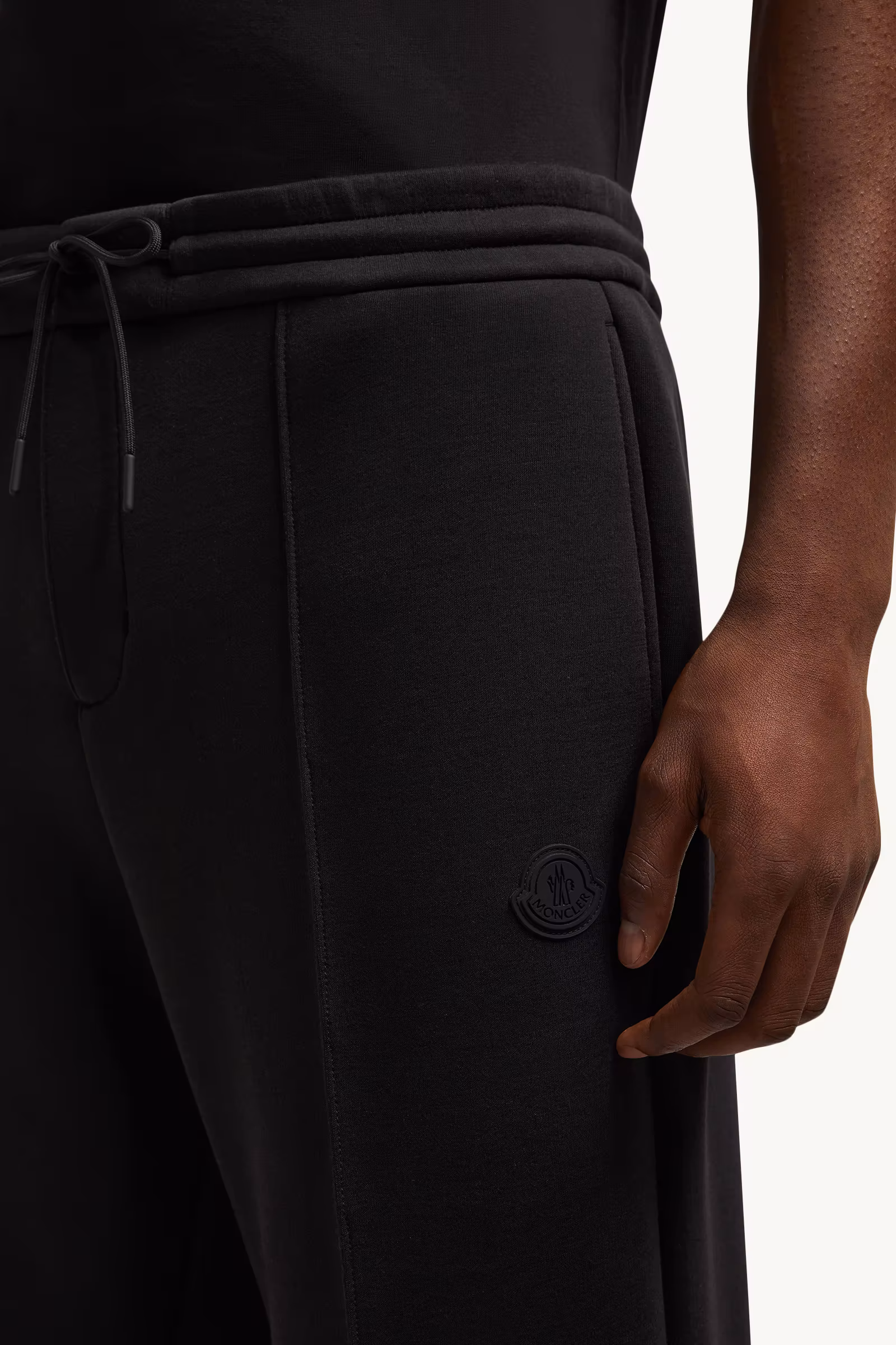 Logo Patch Cotton & Neoprene Sweatpants