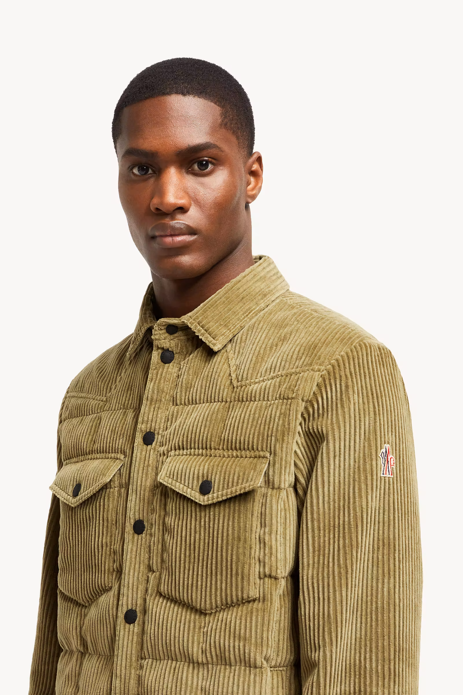 Gelt Corduroy Down Shirt Jacket