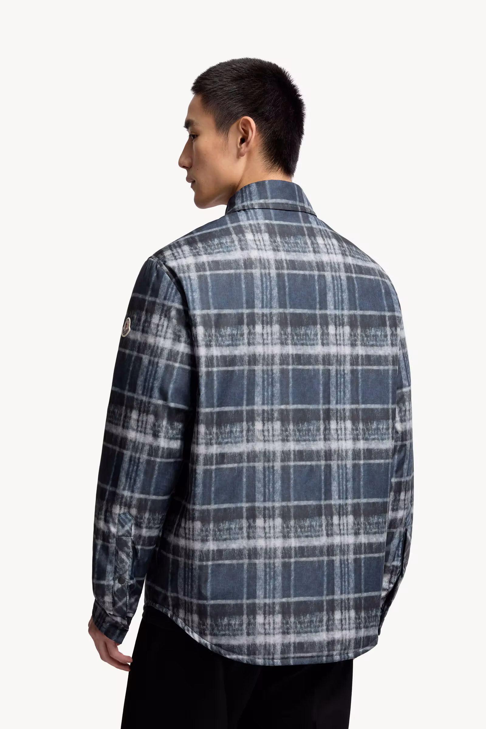 Check Padded Shirt Jacket