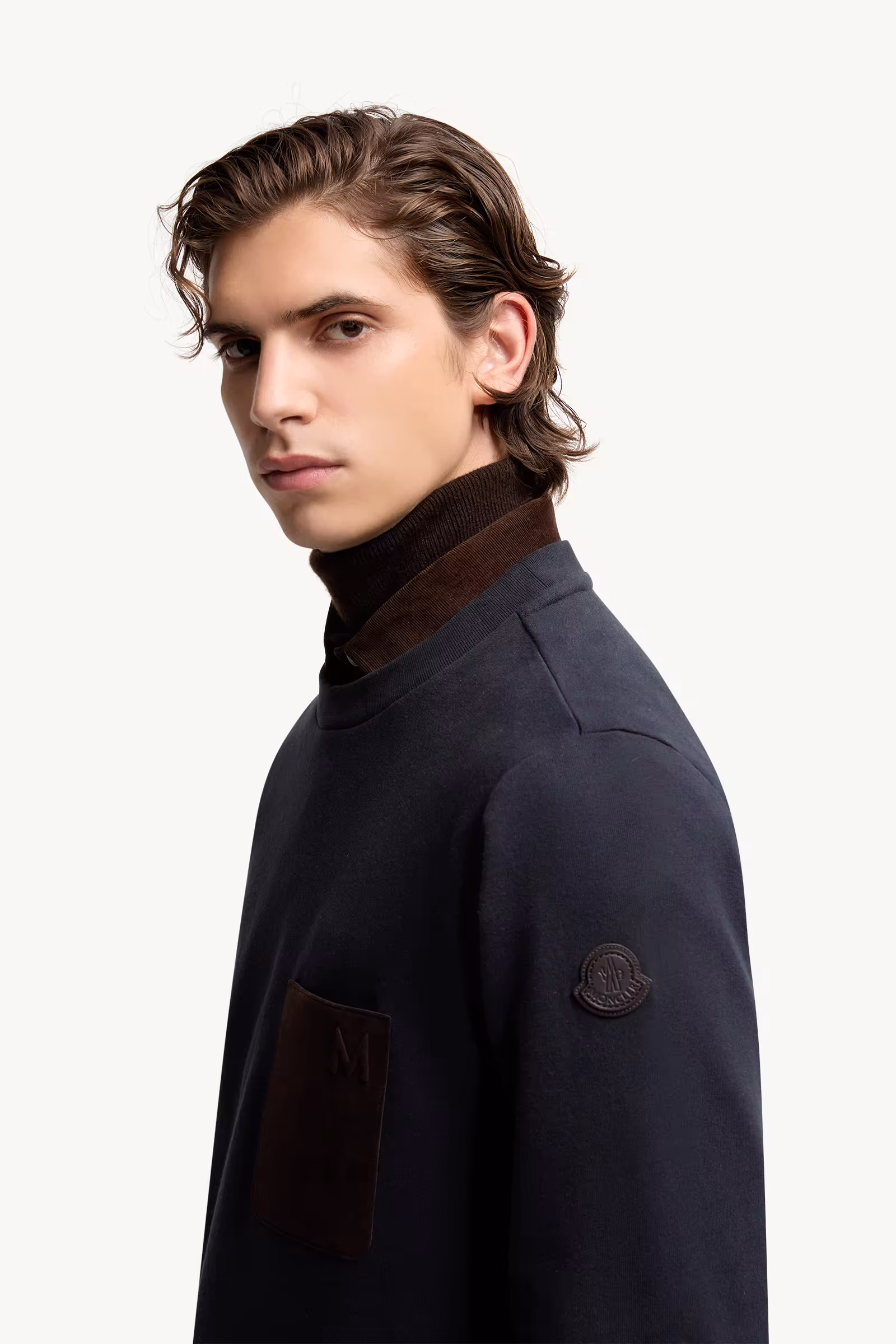 Cotton & Cashmere Sweatshirt with Pocket