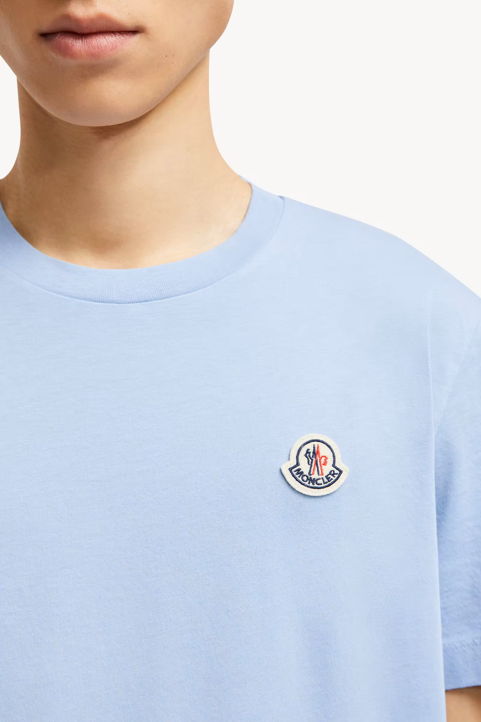 Logo Patch Cotton T-Shirt (Pack of Three)
