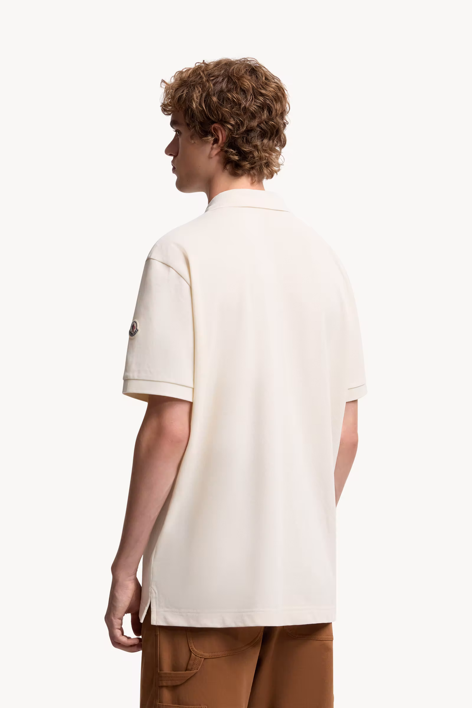 Monogram Cotton Piquet Polo Shirt