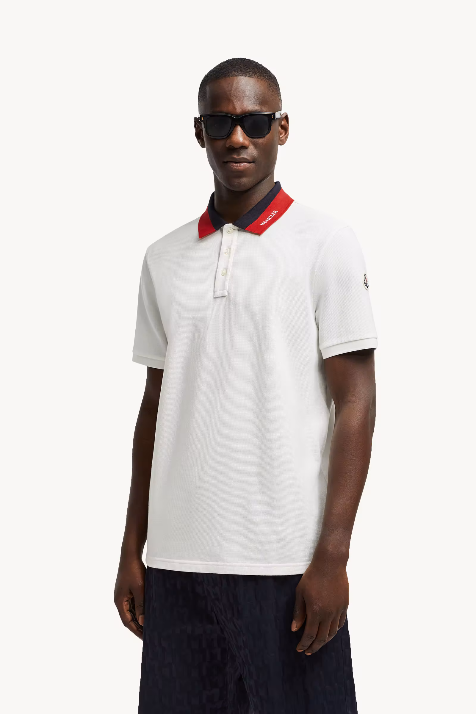 Embroidered Logo Cotton Piquet Polo Shirt