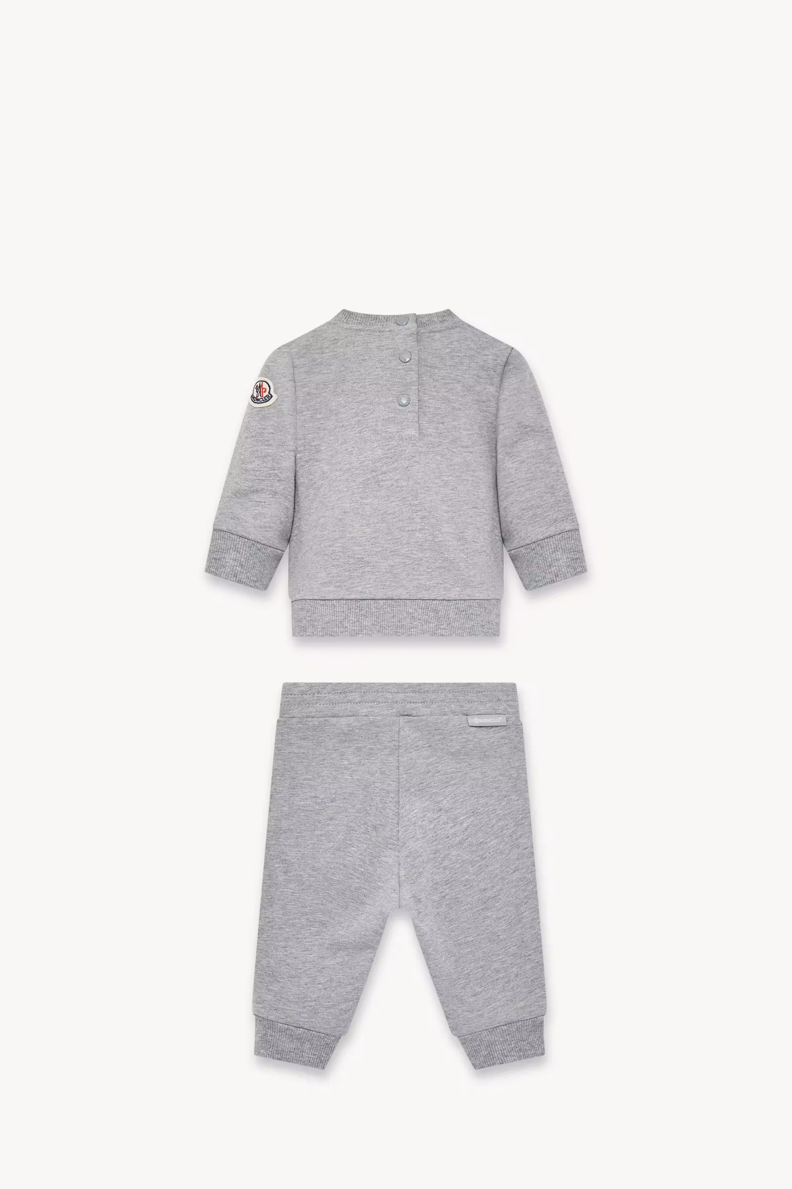 Embroidered Teddy Bear Cotton Sweatsuit Set