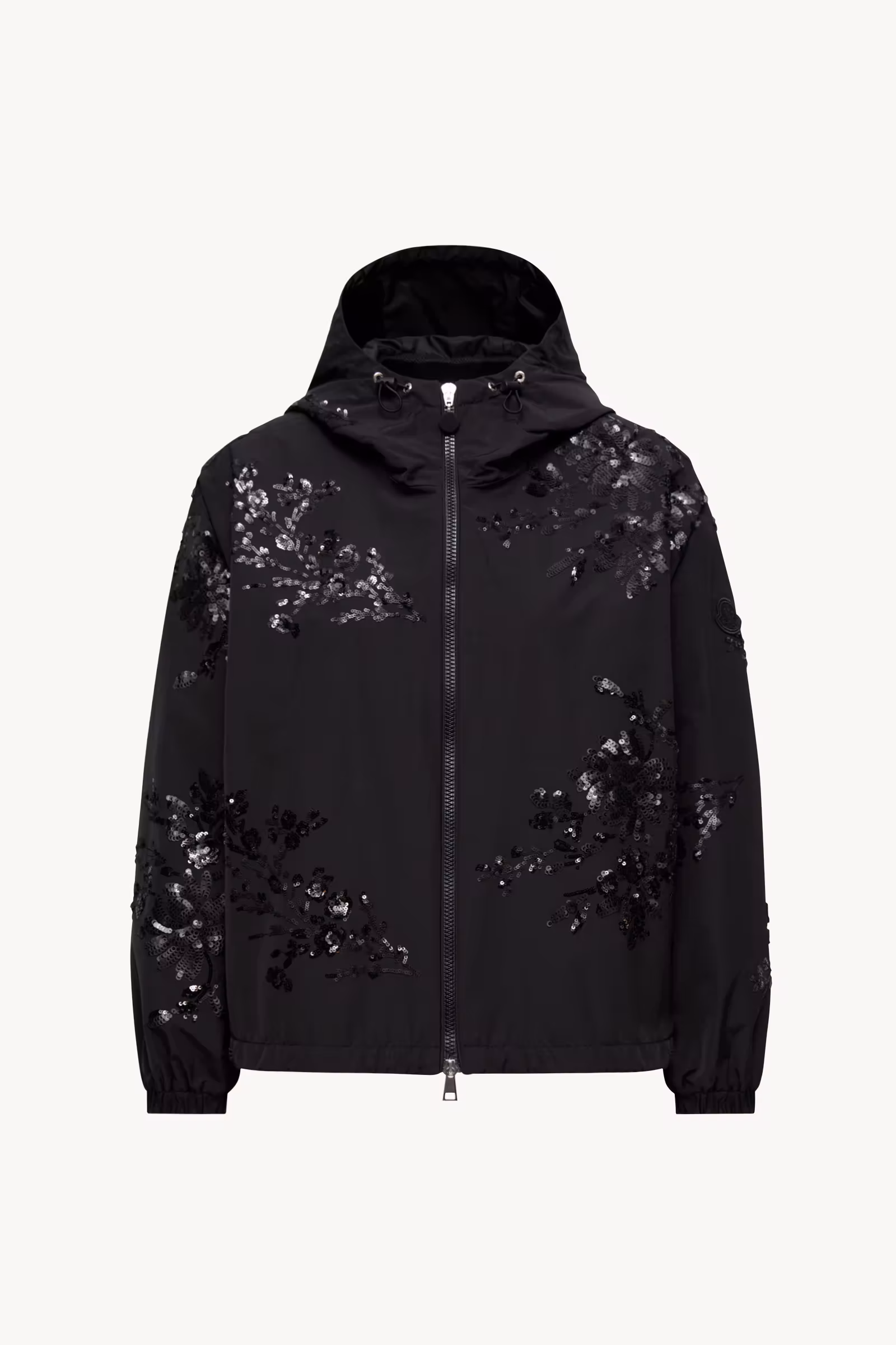 Landal Sequin-Embroidered Hooded Jacket