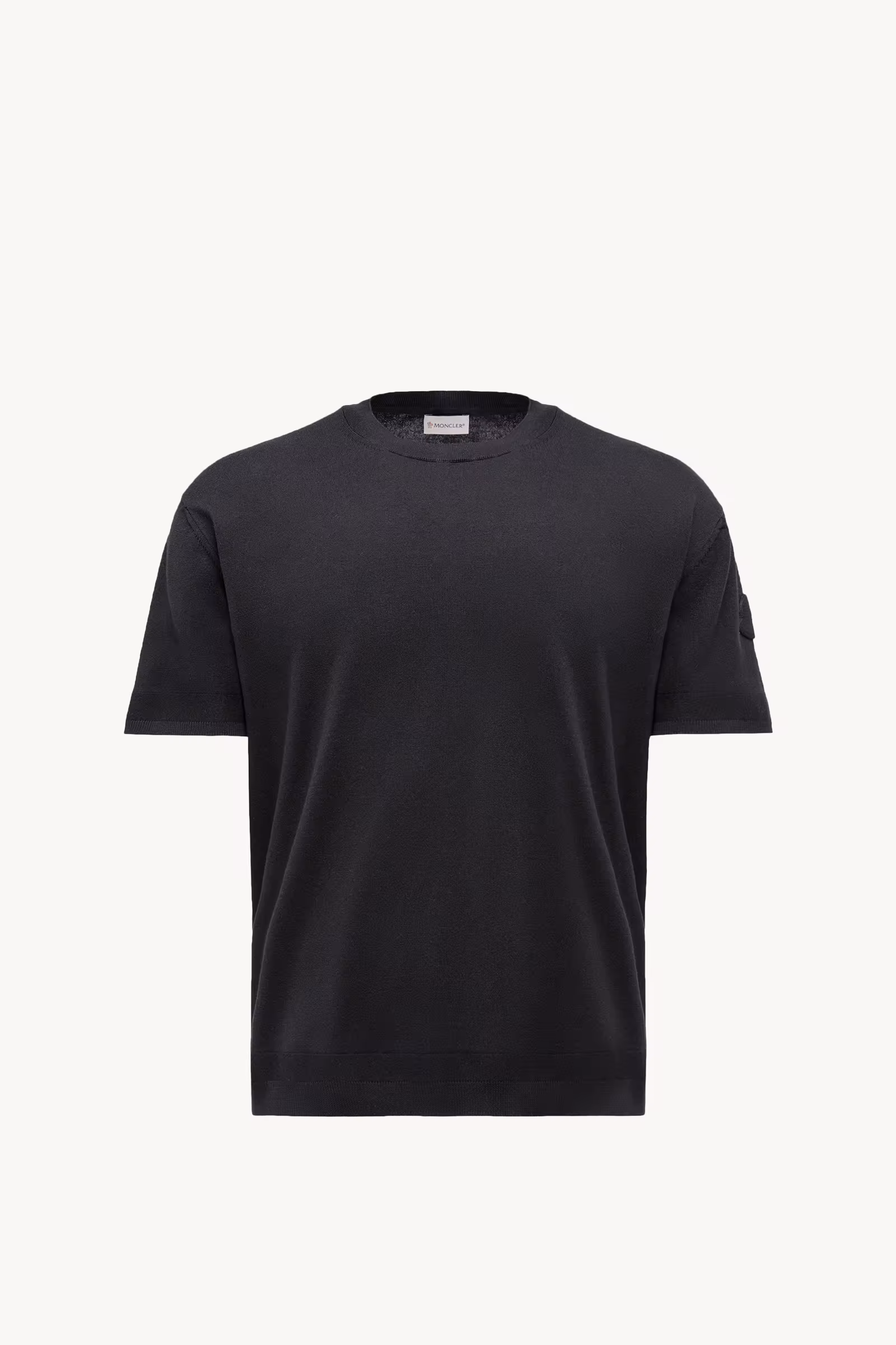 Silk & Cotton Knit T-Shirt